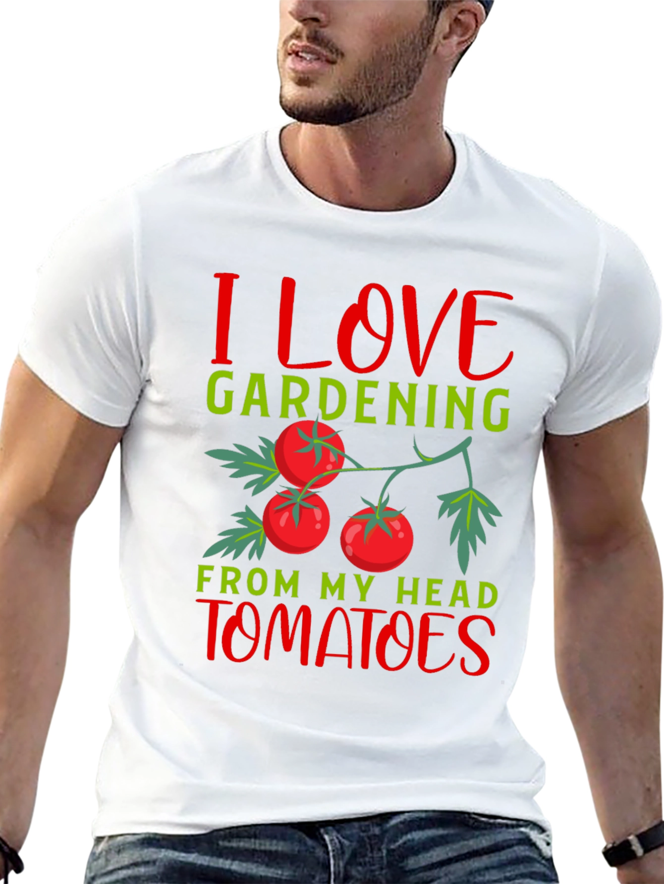 I Love Gardening Tomatoes T-Shirt