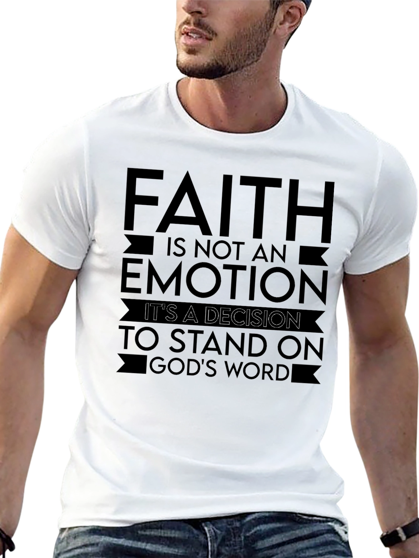 Faith Decision Black T-Shirt