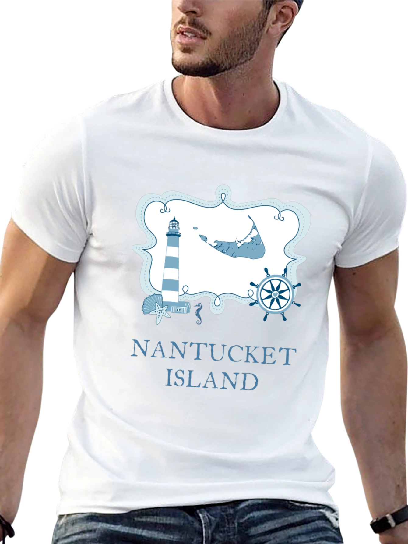Nantucket Island Graphic Tee