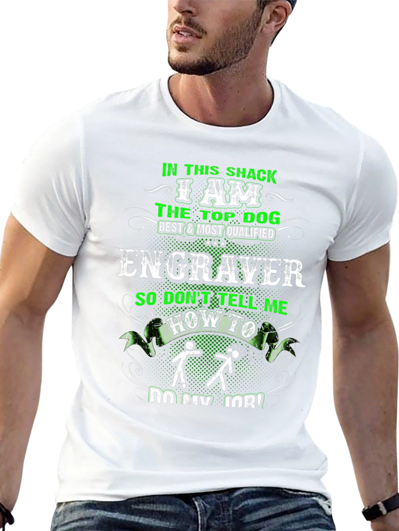 Engraver Top Dog T-Shirt
