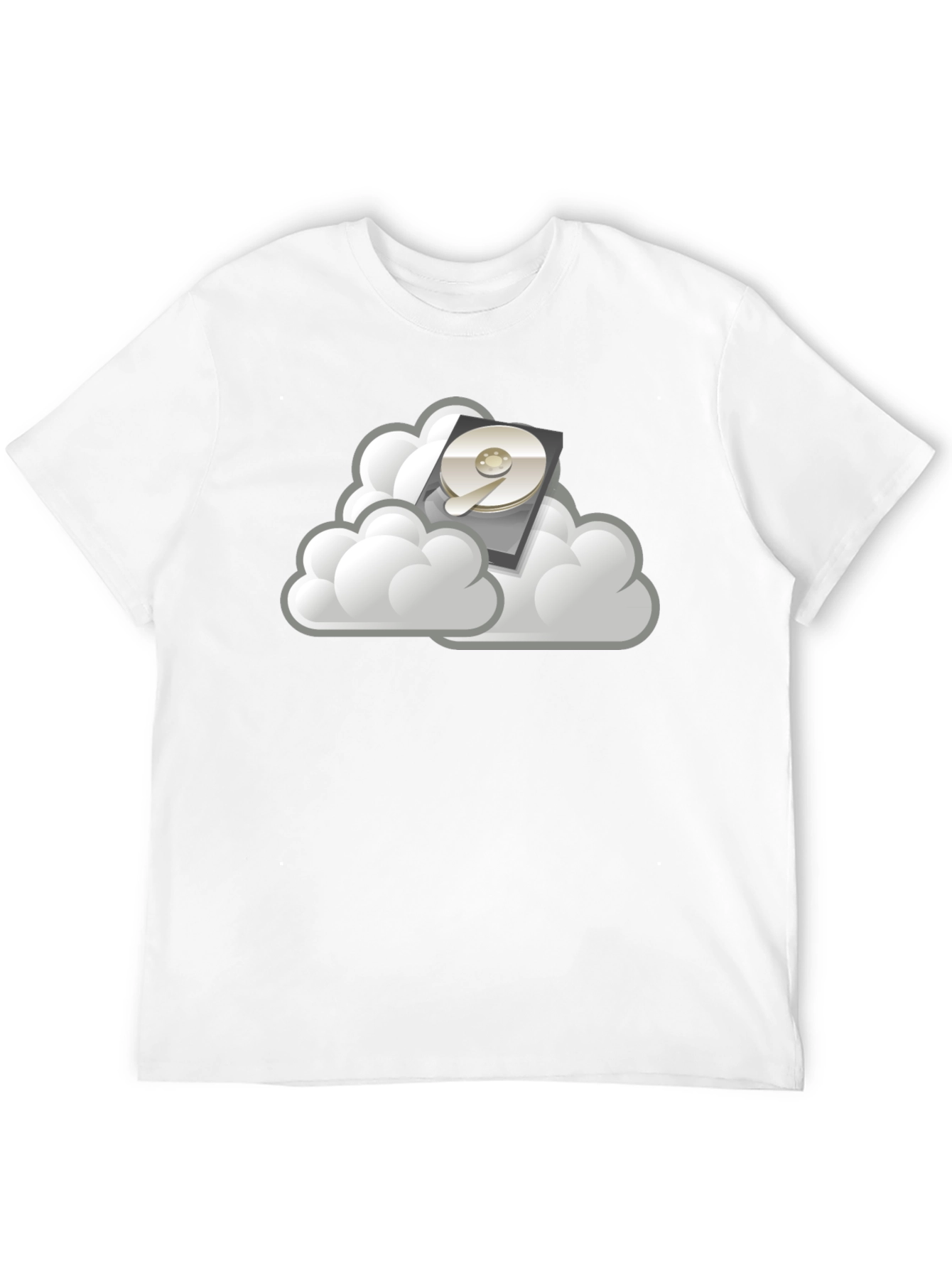 Cloud Data Storage Graphic T-Shirt