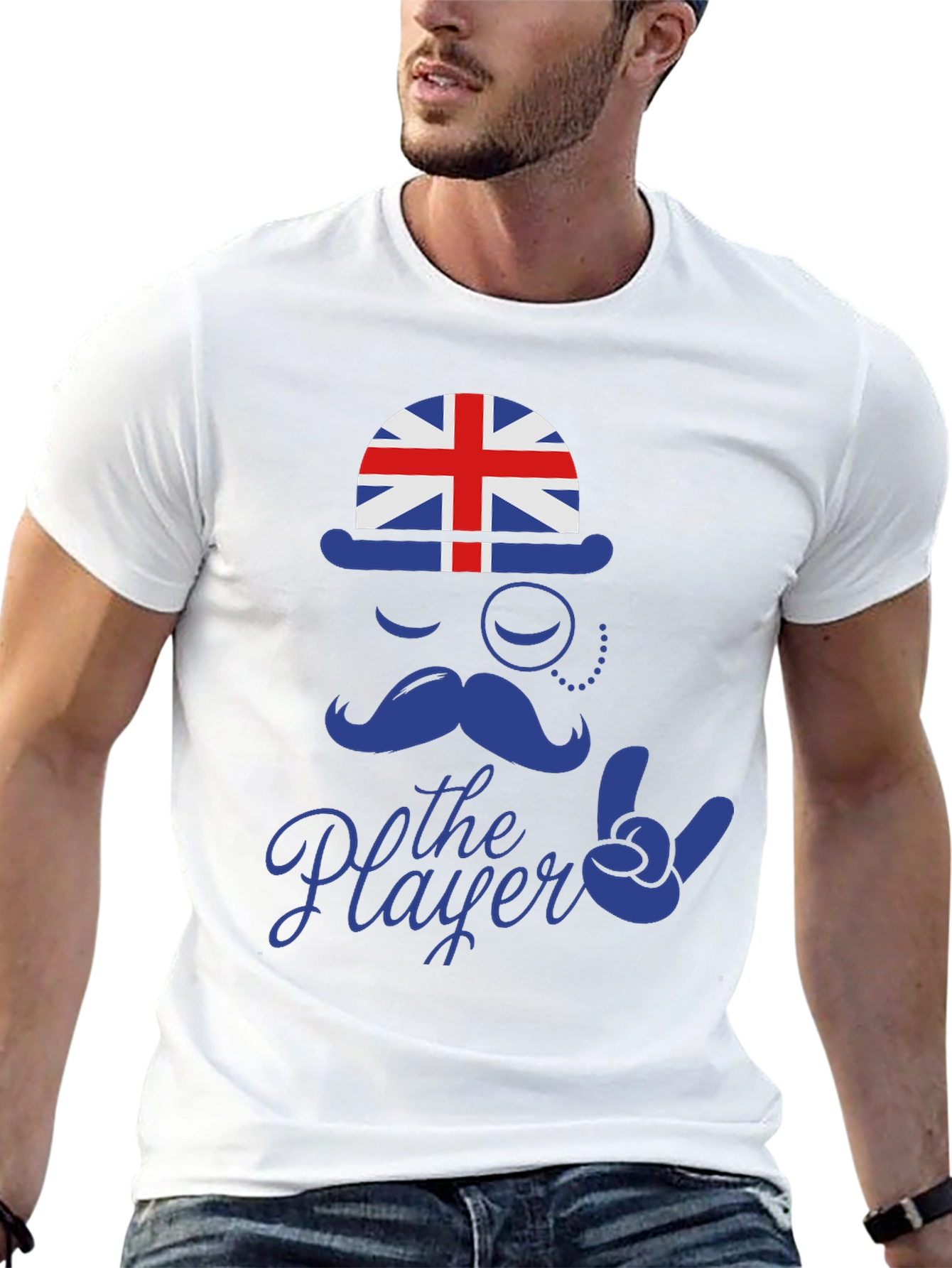 British Player Graphic Tee - Union Jack Design