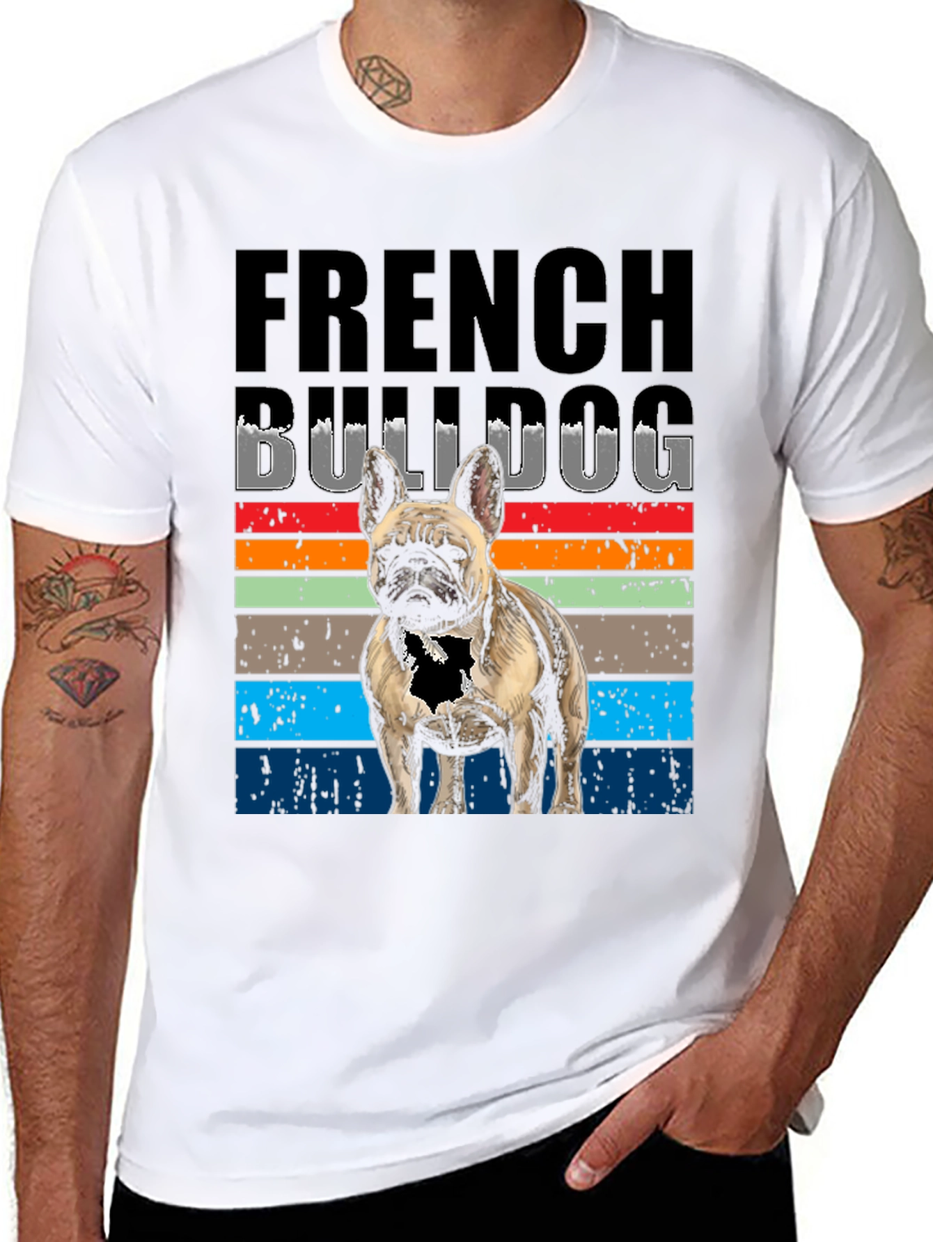 French Bulldog Graphic Tee