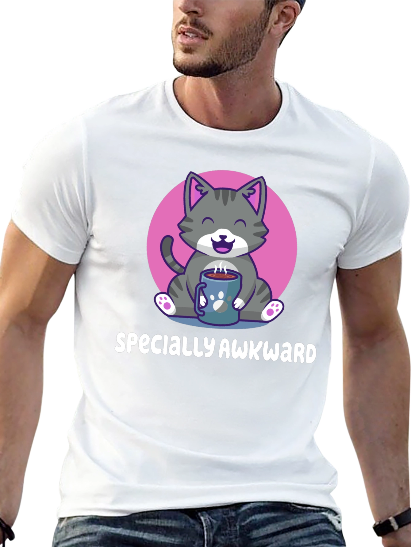 Specially Awkward Cat T-Shirt