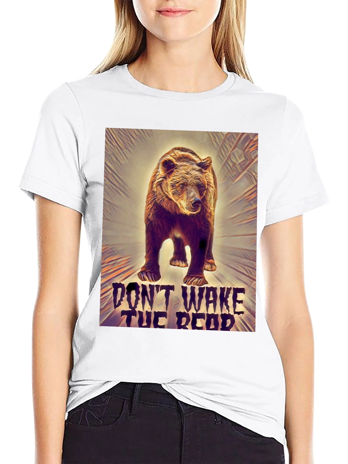Dont Wake the Bear Graphic Tee
