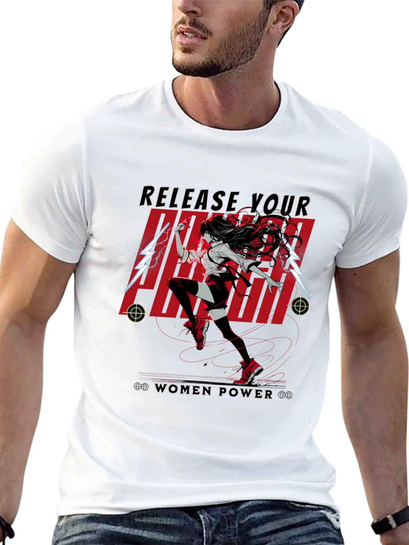 Women Power Anime T-Shirt