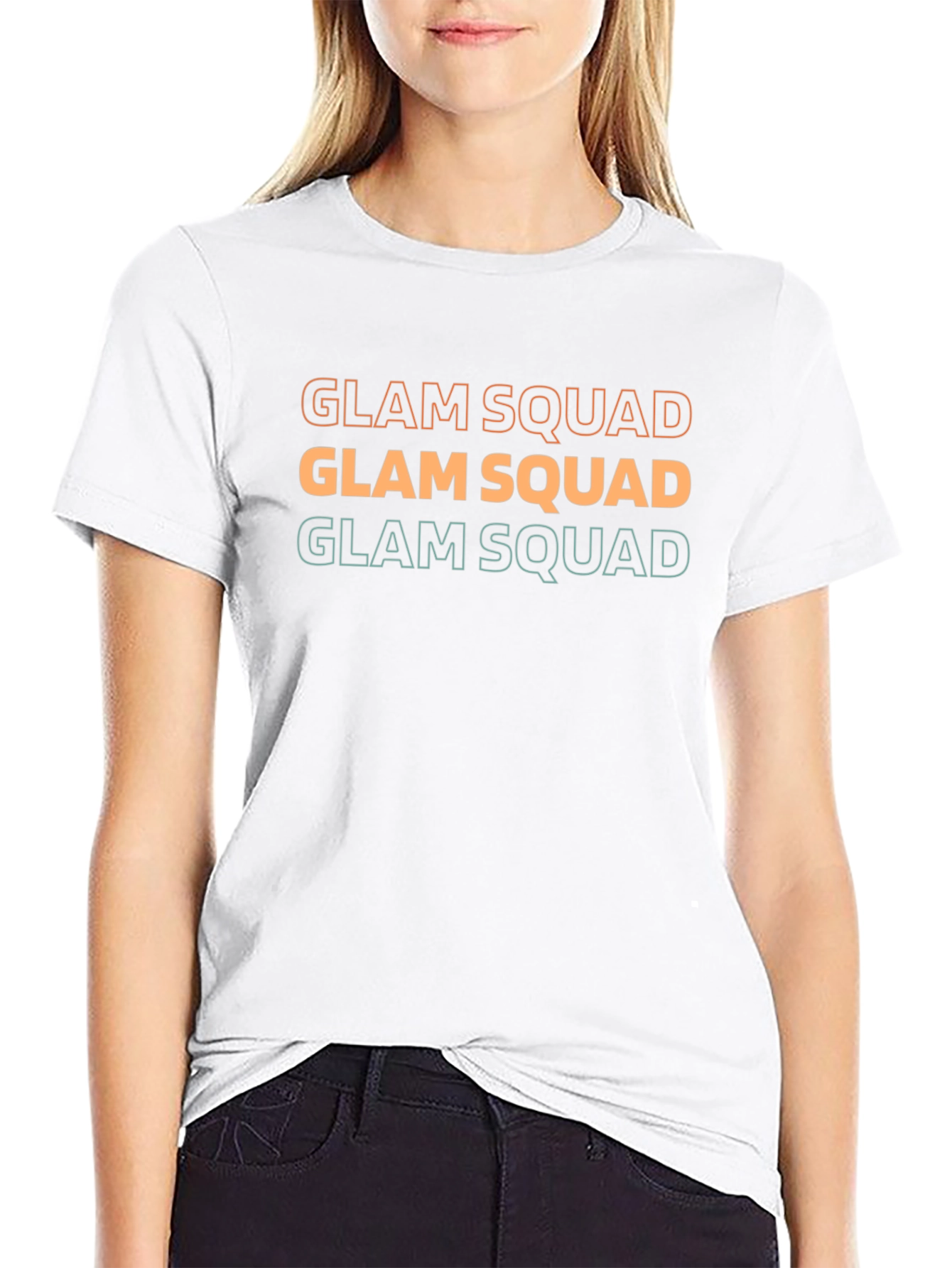 Glam Squad Tee - Stylish Graphic T-Shirt