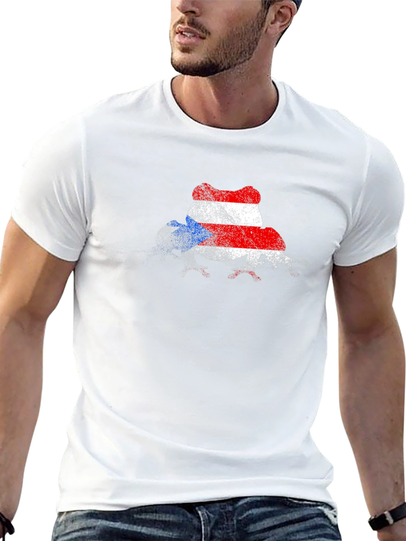 Puerto Rico Flag Coqui T-Shirt