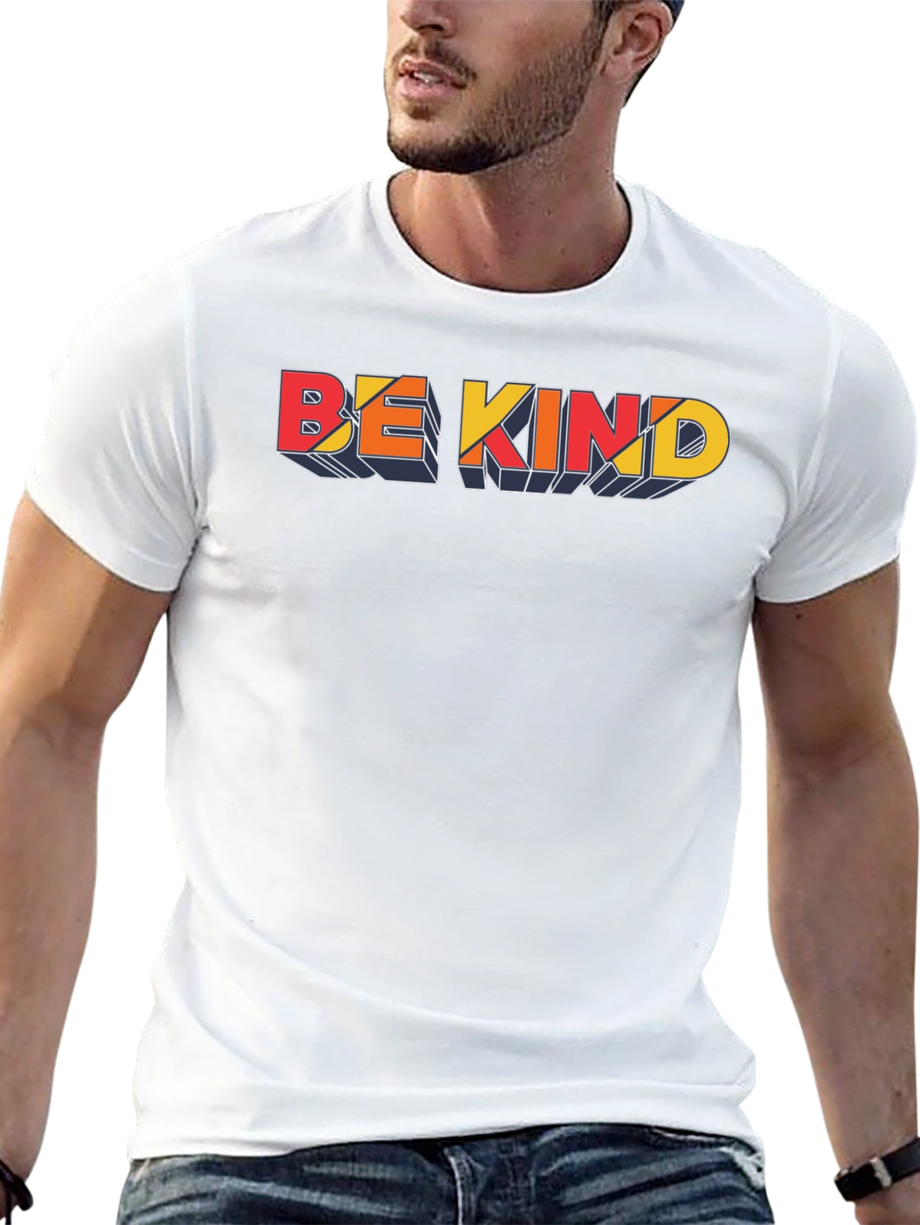 Be Kind Graphic Tee - Stylish Kindness Shirt