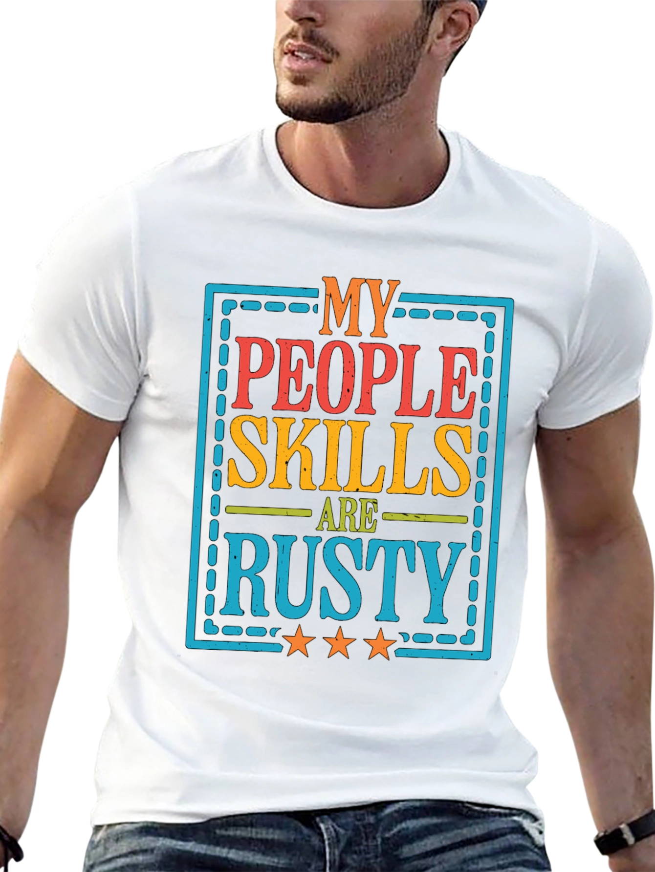 Rusty People Skills Graphic T-Shirt