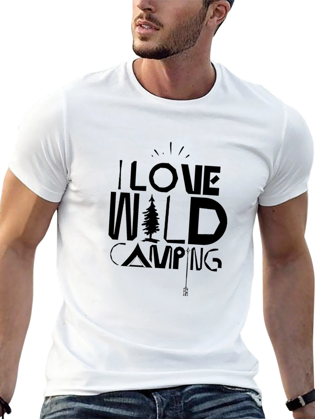 Wild Camping Graphic Tee