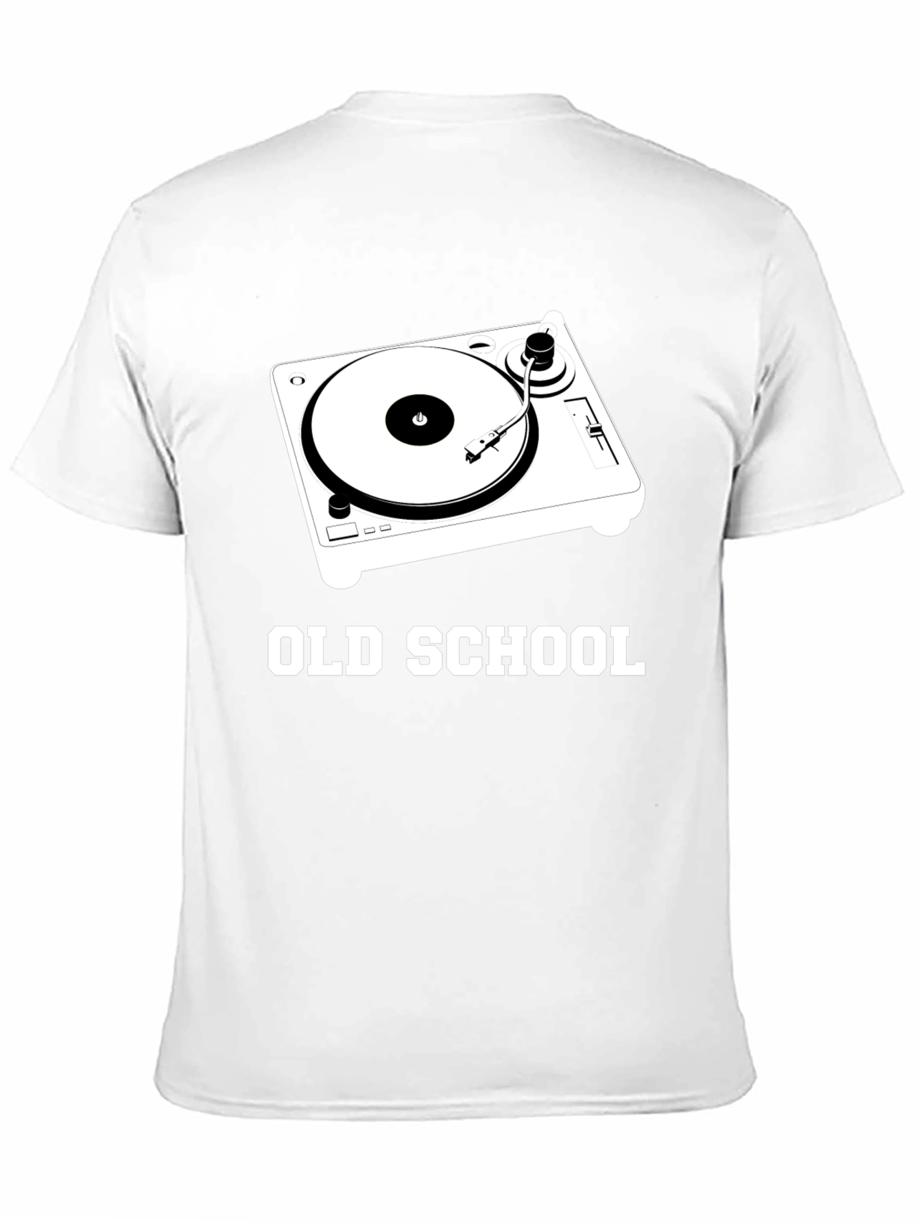 Old School Turntable Graphic T-Shirt