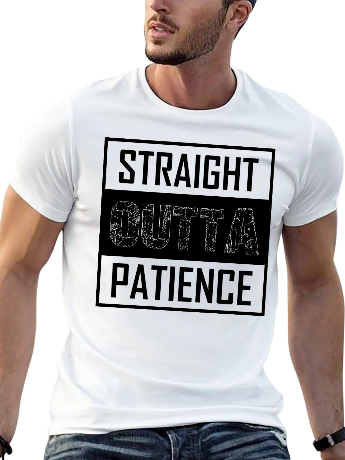Straight Outta Patience Graphic Tee