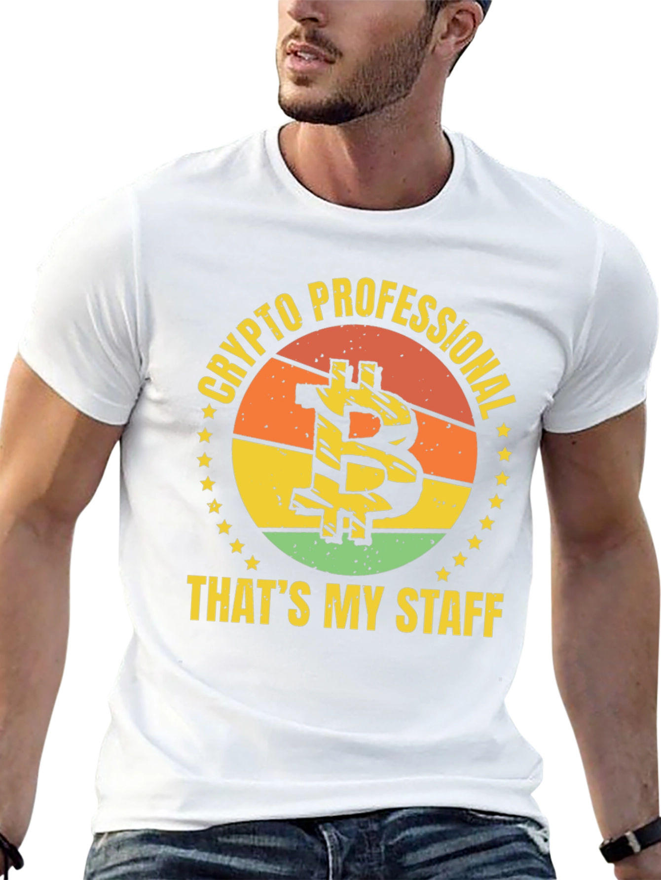 Crypto Professional Bitcoin Graphic Tee