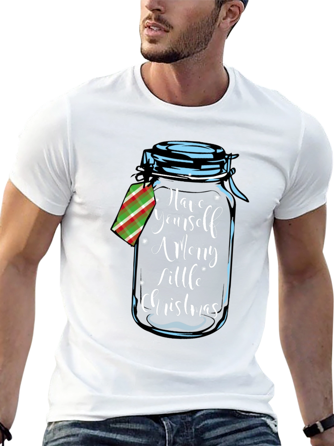 Christmas Mason Jar Graphic Tee