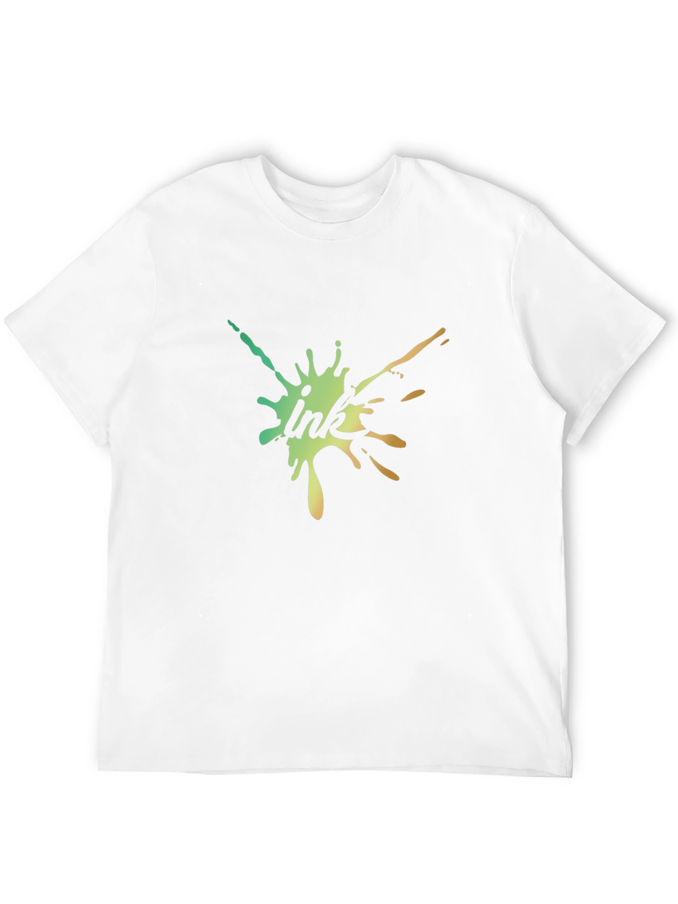 Ink Splash T-Shirt - Modern Artistic Design