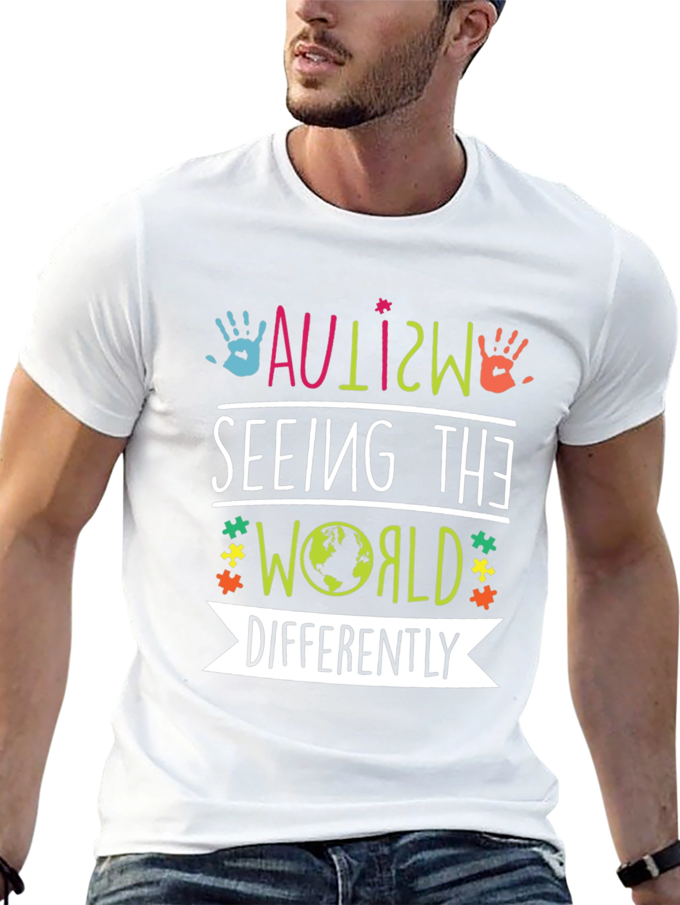 Autism Awareness T-Shirt See the World Differently