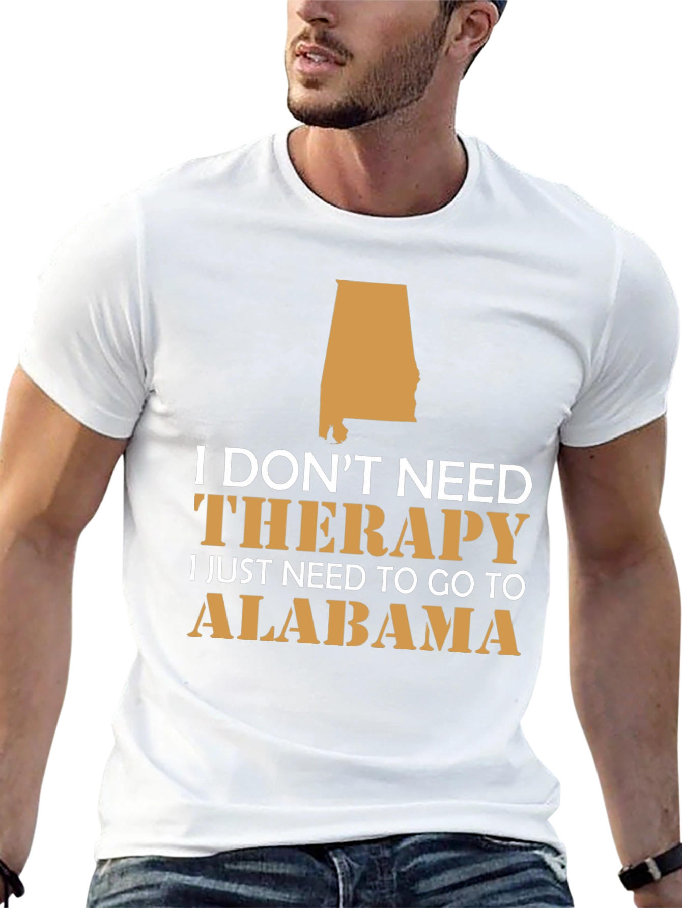 Alabama Therapy Graphic T-Shirt