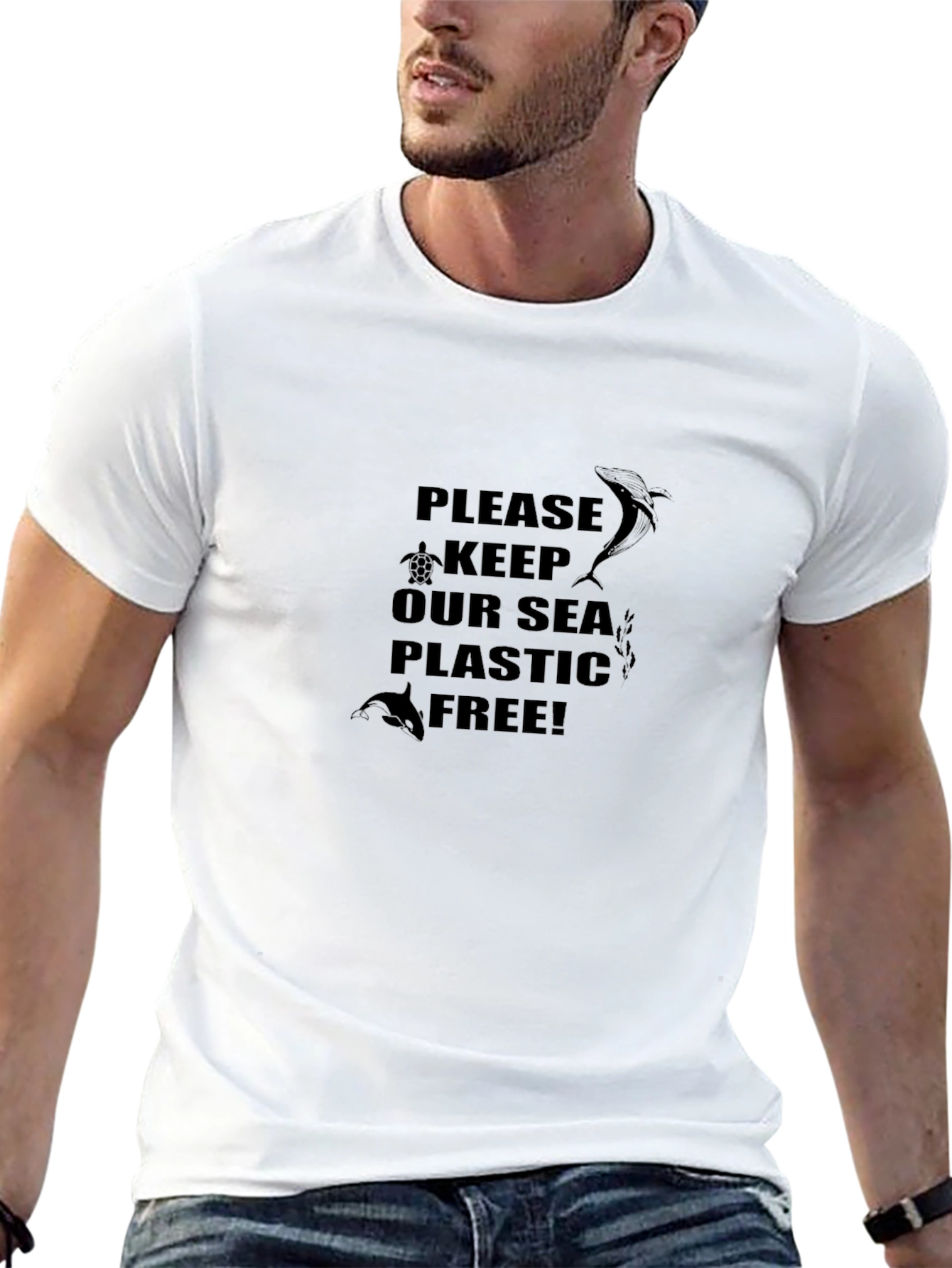 Keep Our Seas Plastic Free T-Shirt