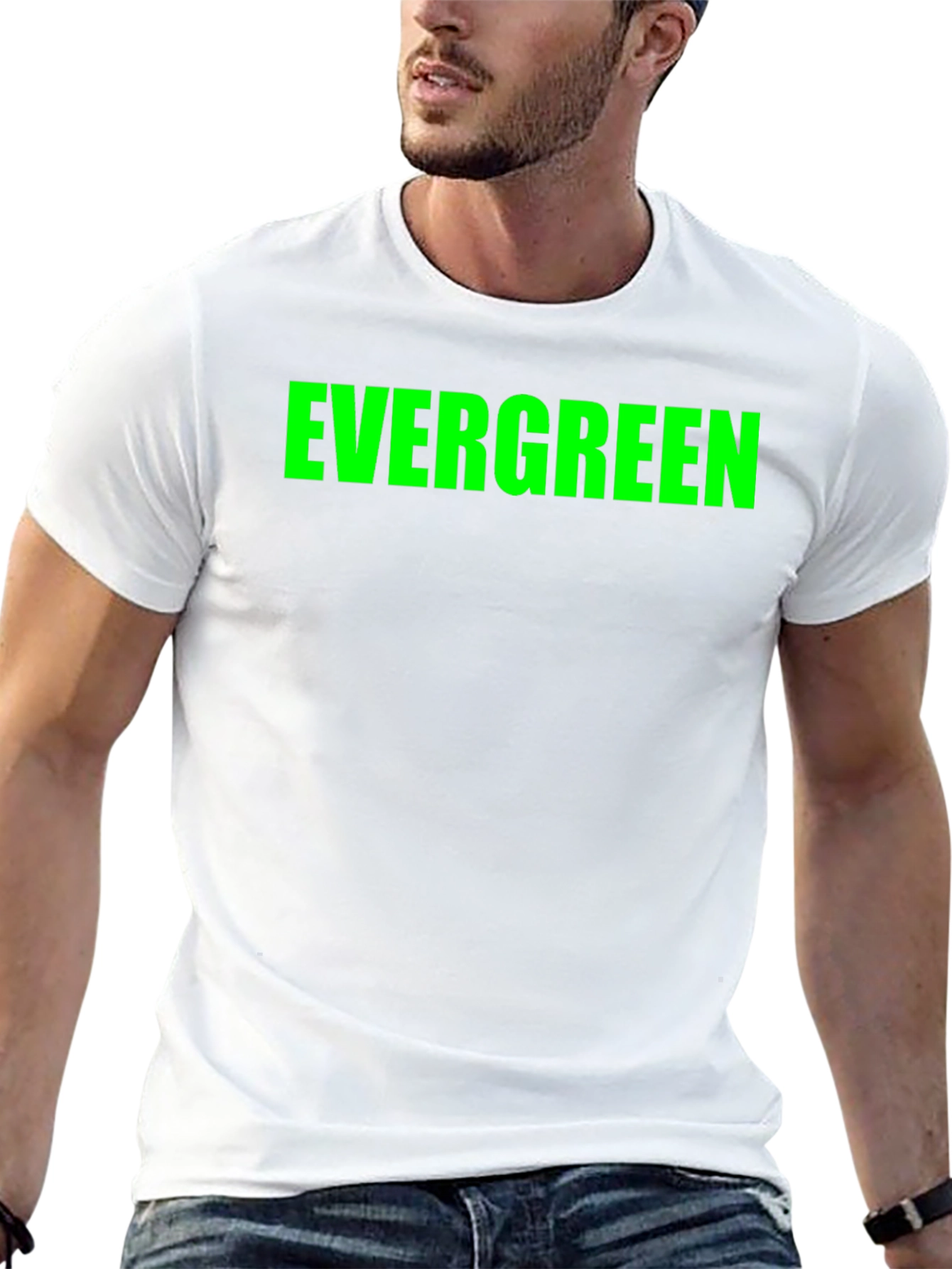 Evergreen Graphic Tee - Bold Statement Shirt