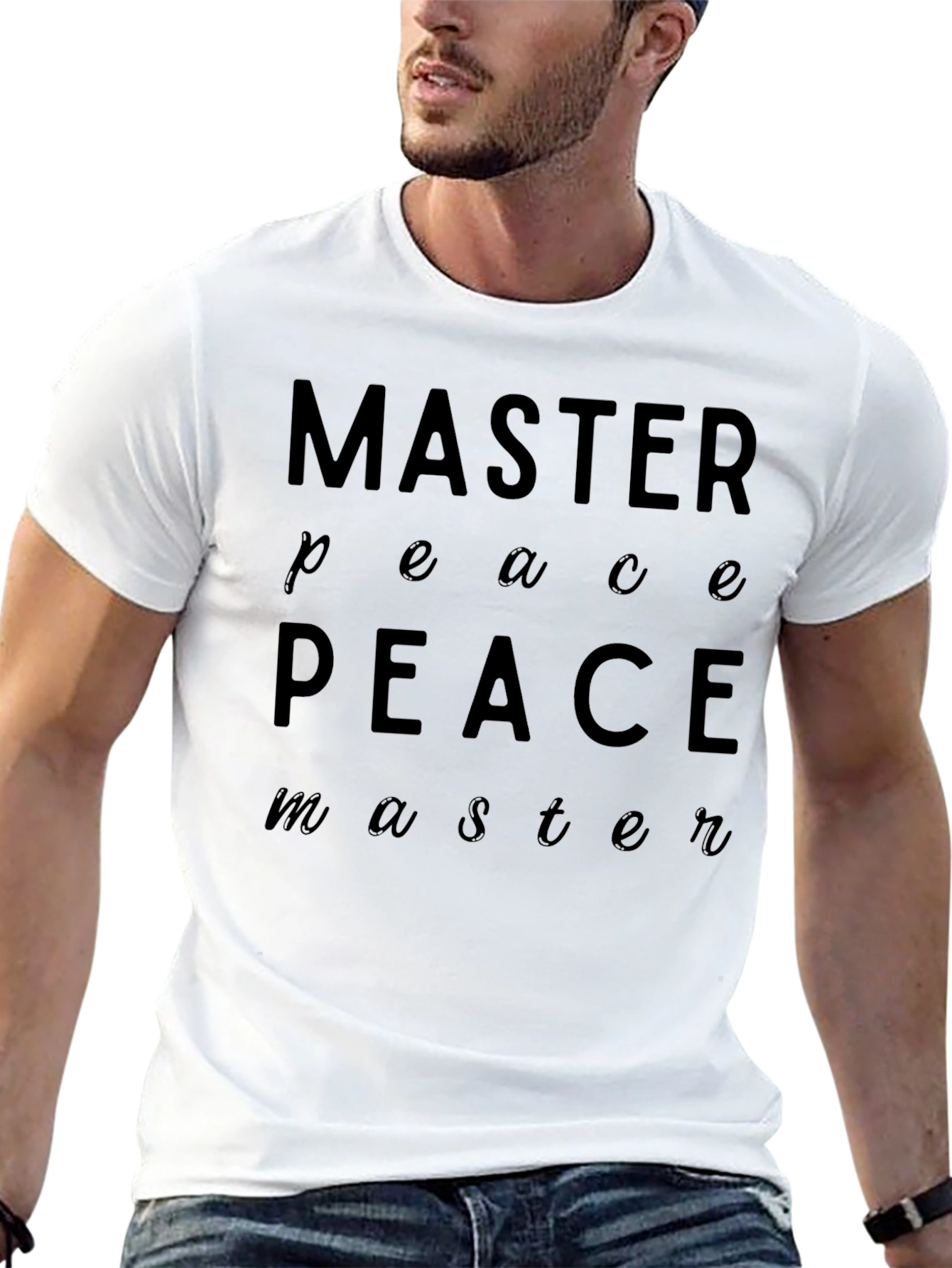 Master Peace Graphic T-Shirt