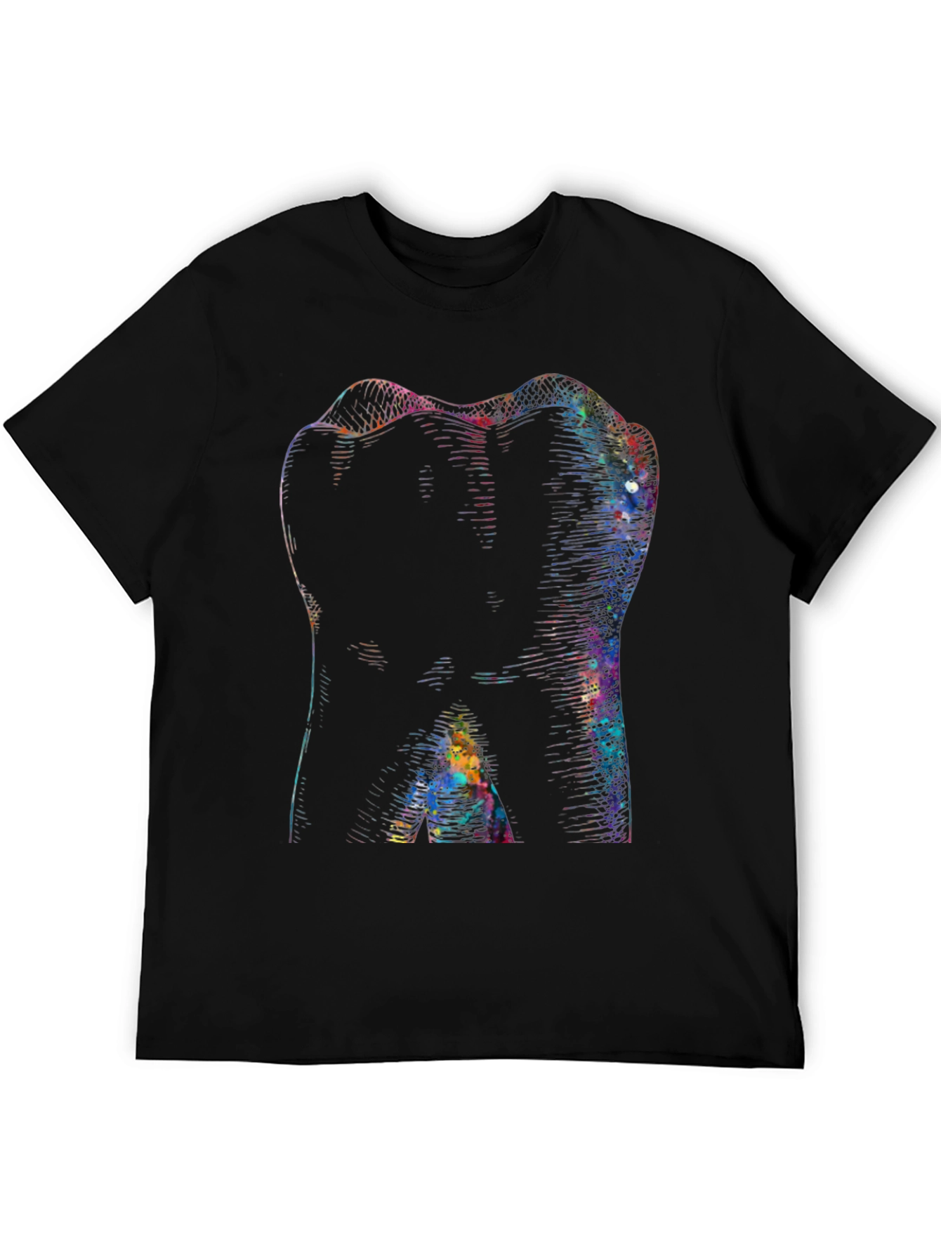 Abstract Tooth Art Graphic Tee - Dentist Gift