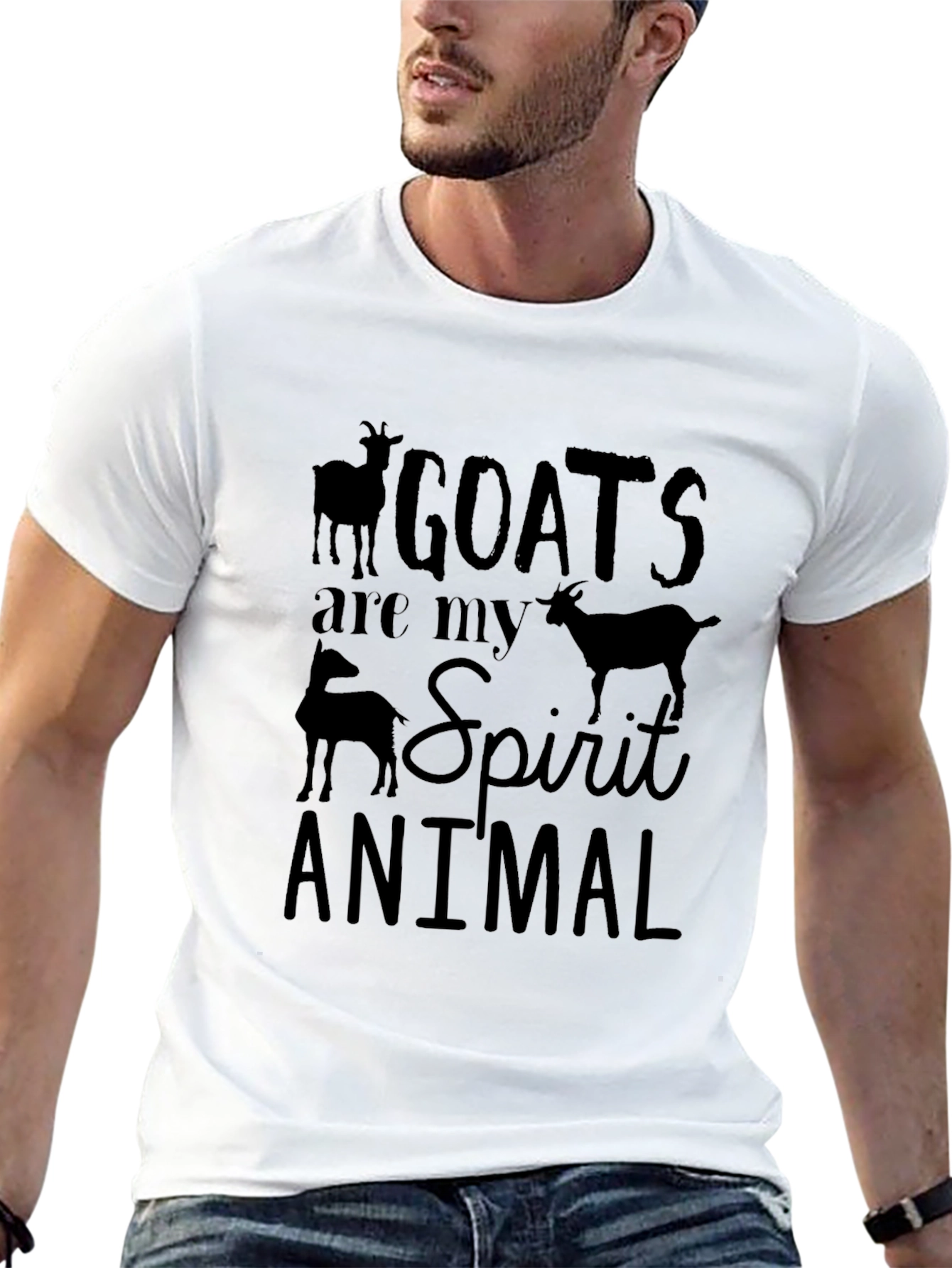 Goats are my Spirit Animal T-Shirt