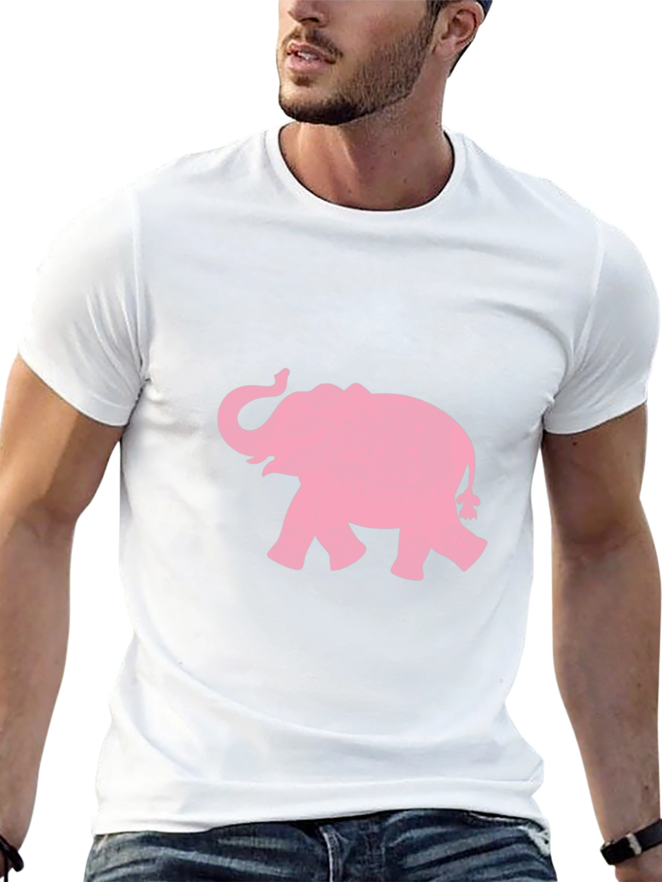 Black Elephant Graphic Tee