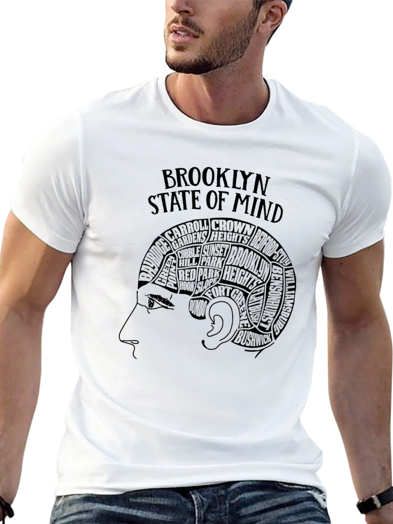 Brooklyn State of Mind Graphic T-Shirt