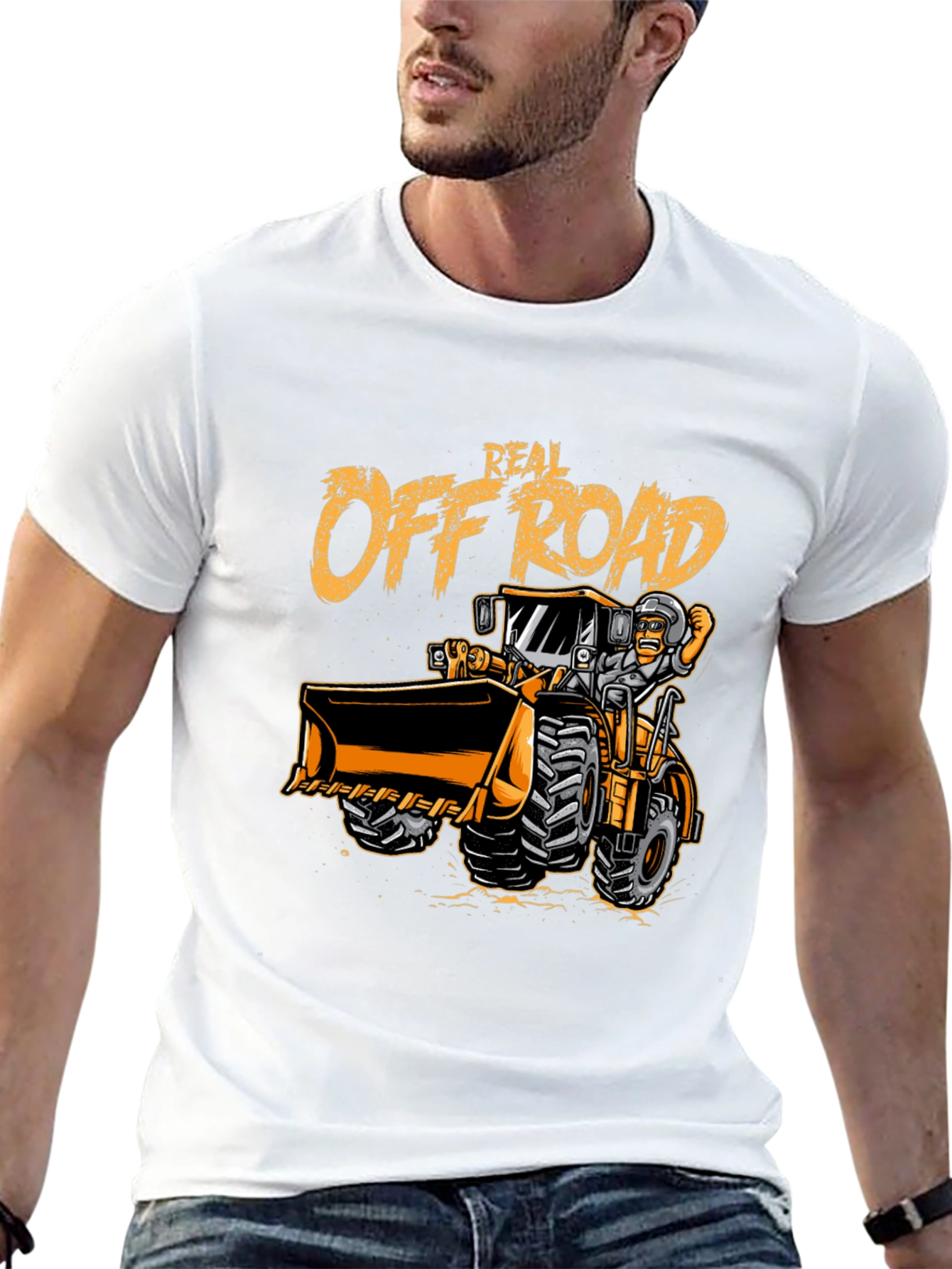 Real Off Road Black T-Shirt