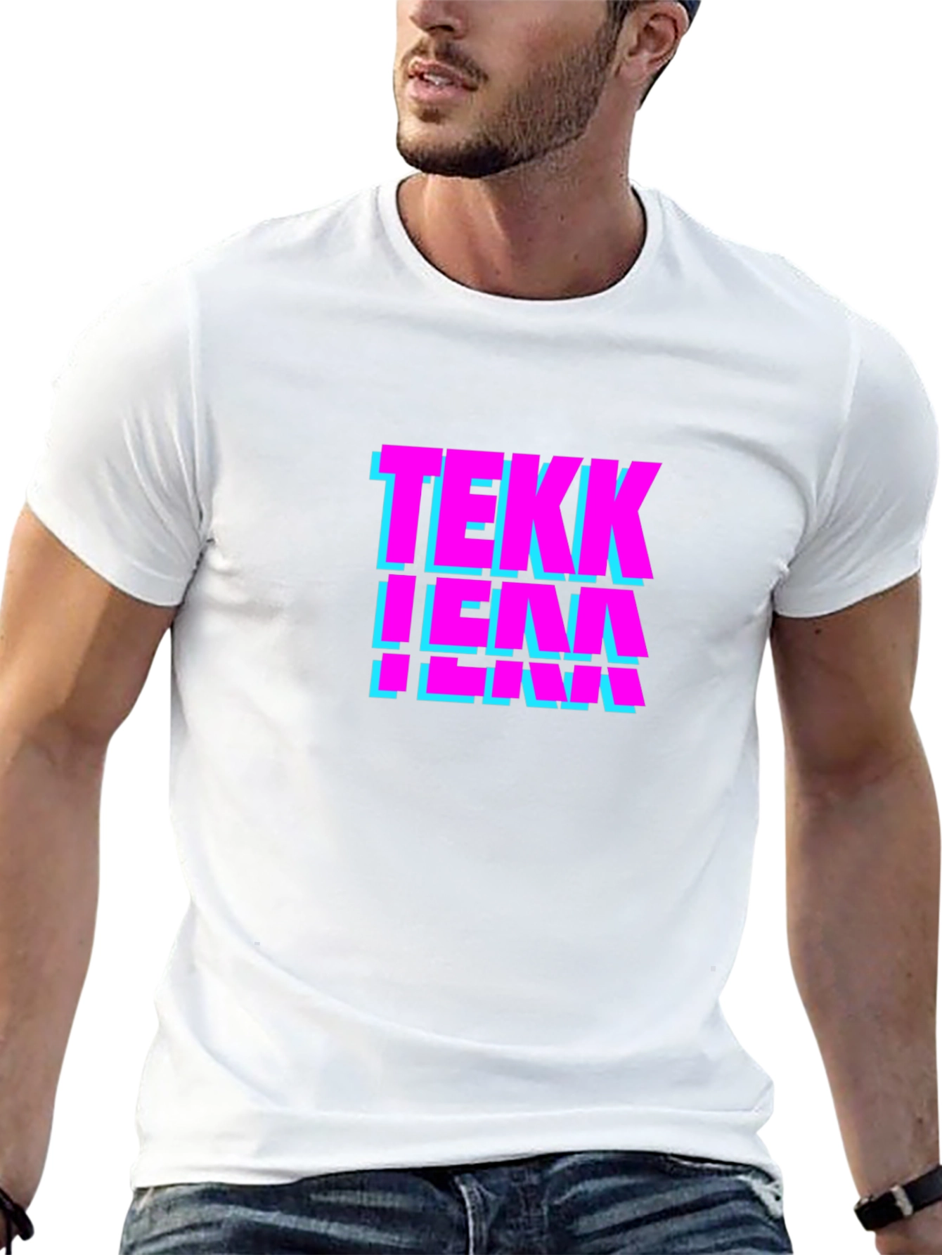 Tekk Tee: Retro Style Graphic T-Shirt