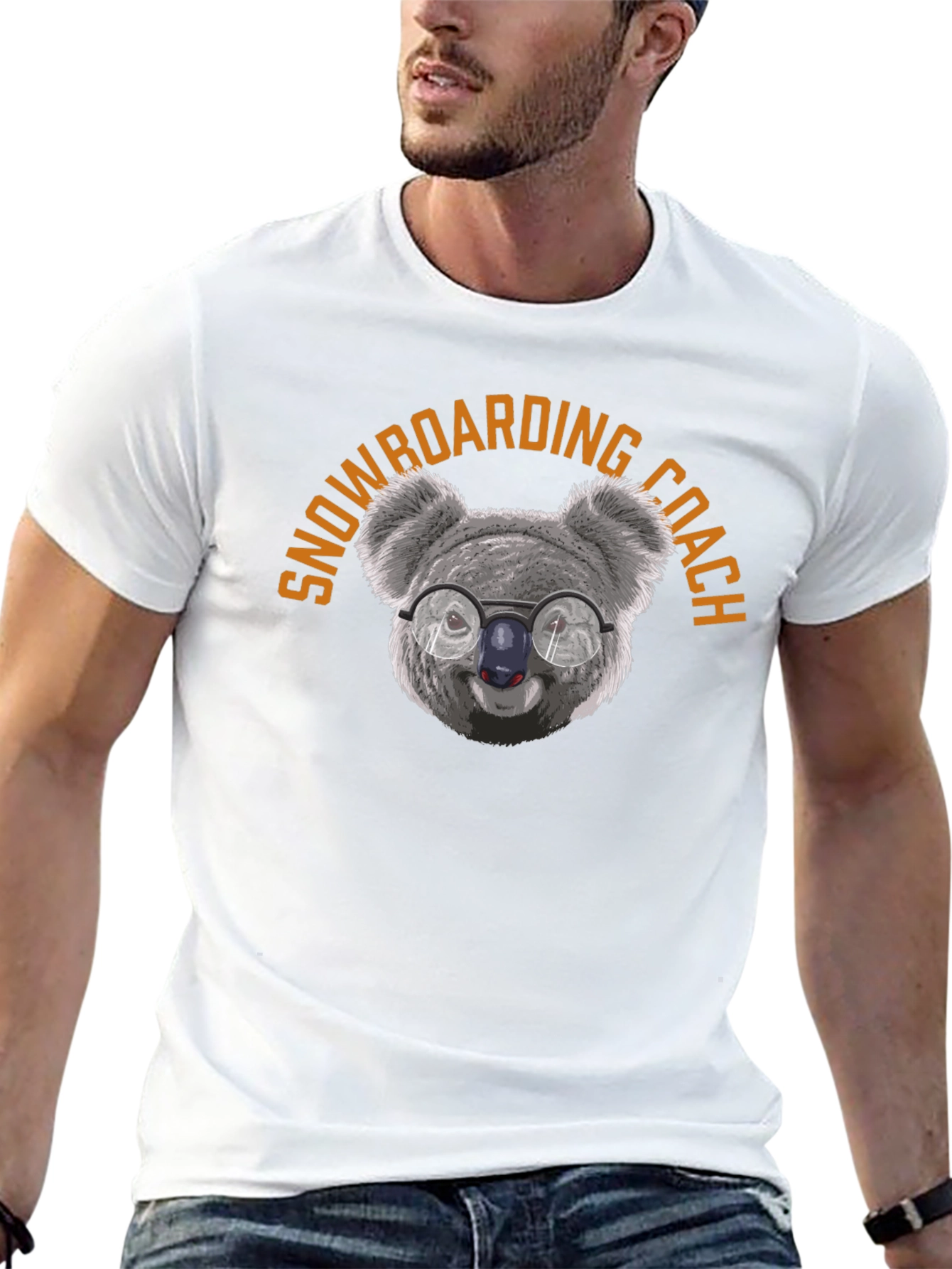 Snowboarding Coach Koala T-Shirt