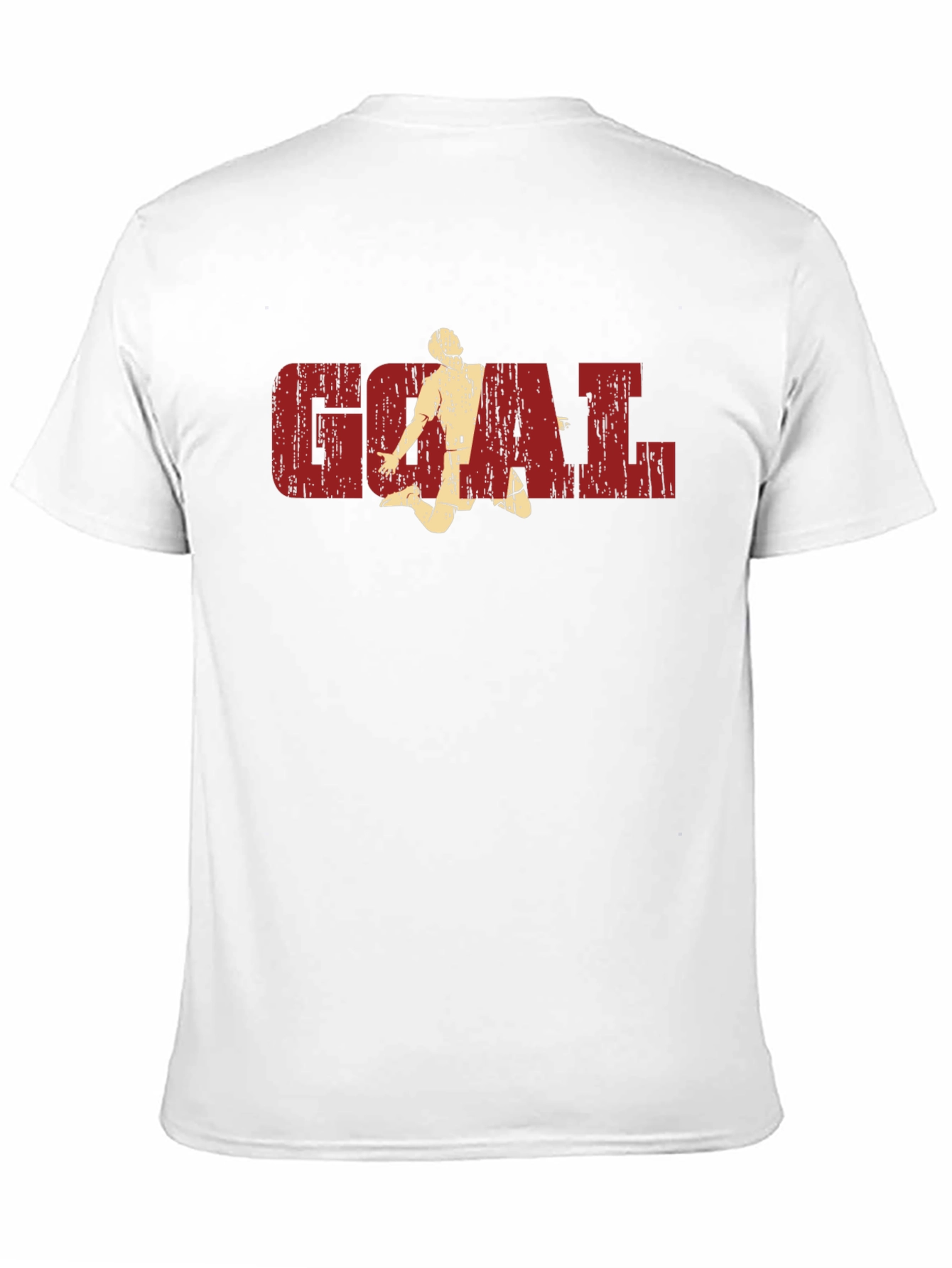 Goal Soccer Graphic T-Shirt - Black Cotton Tee