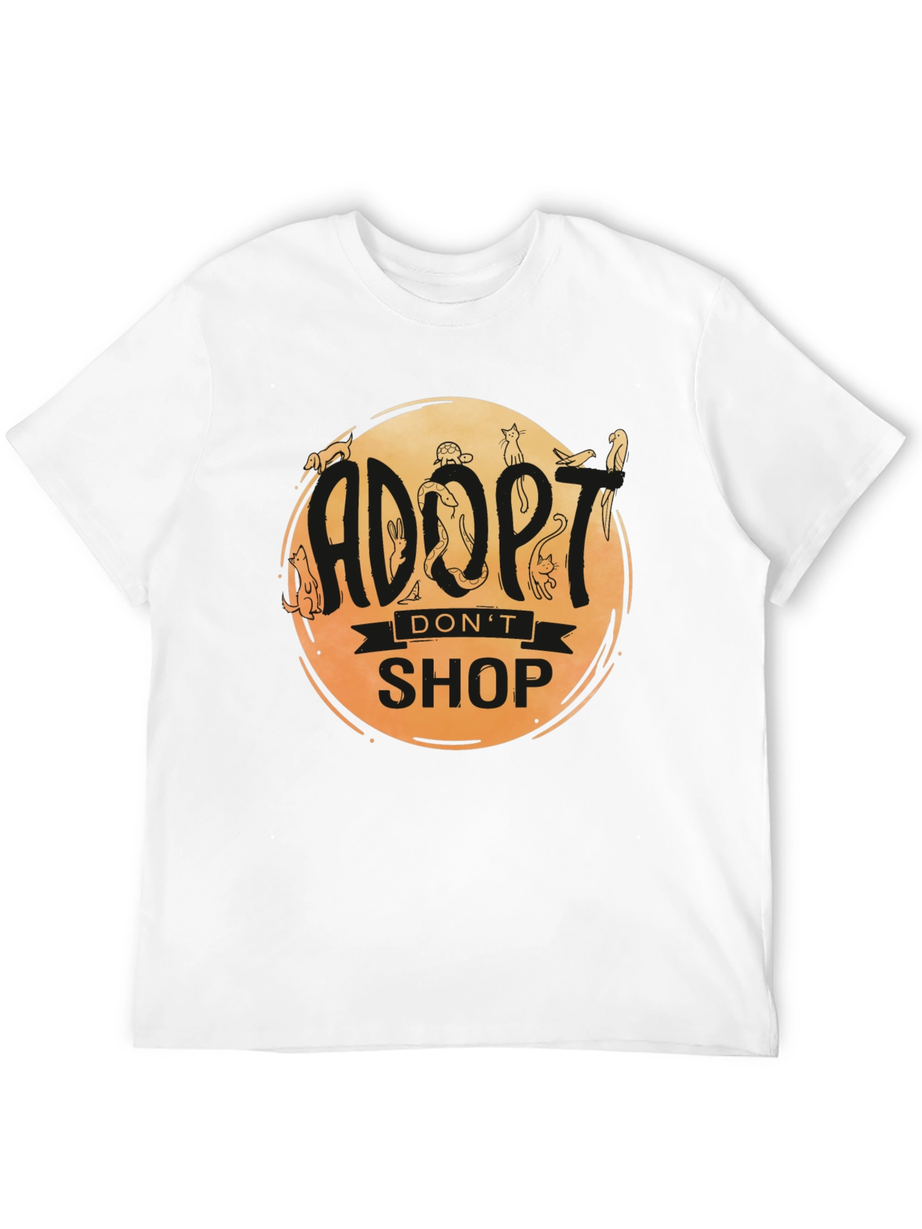 Adopt Dont Shop Graphic Tee