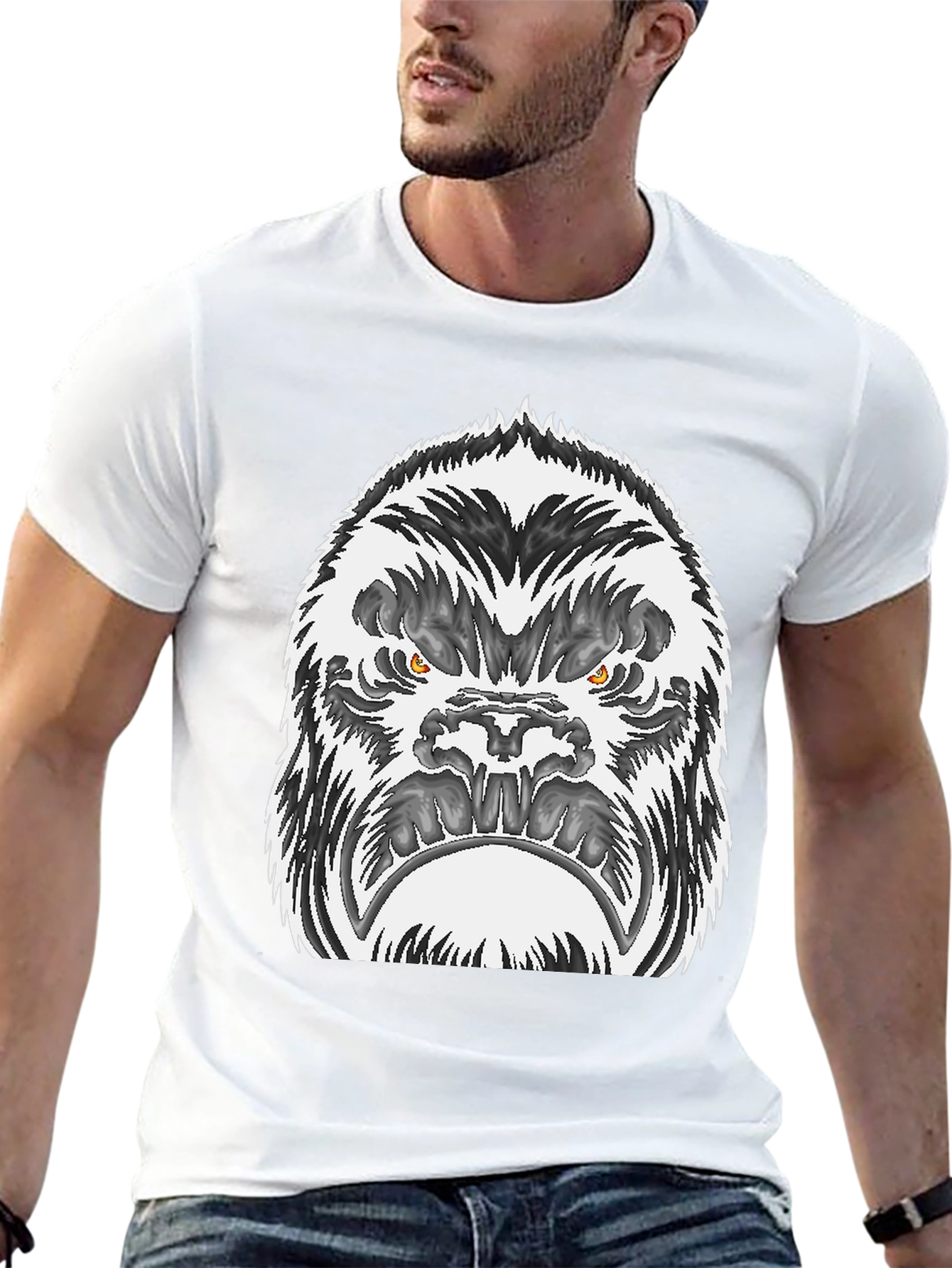 King Kong Graphic Tee - Mens Black T-Shirt