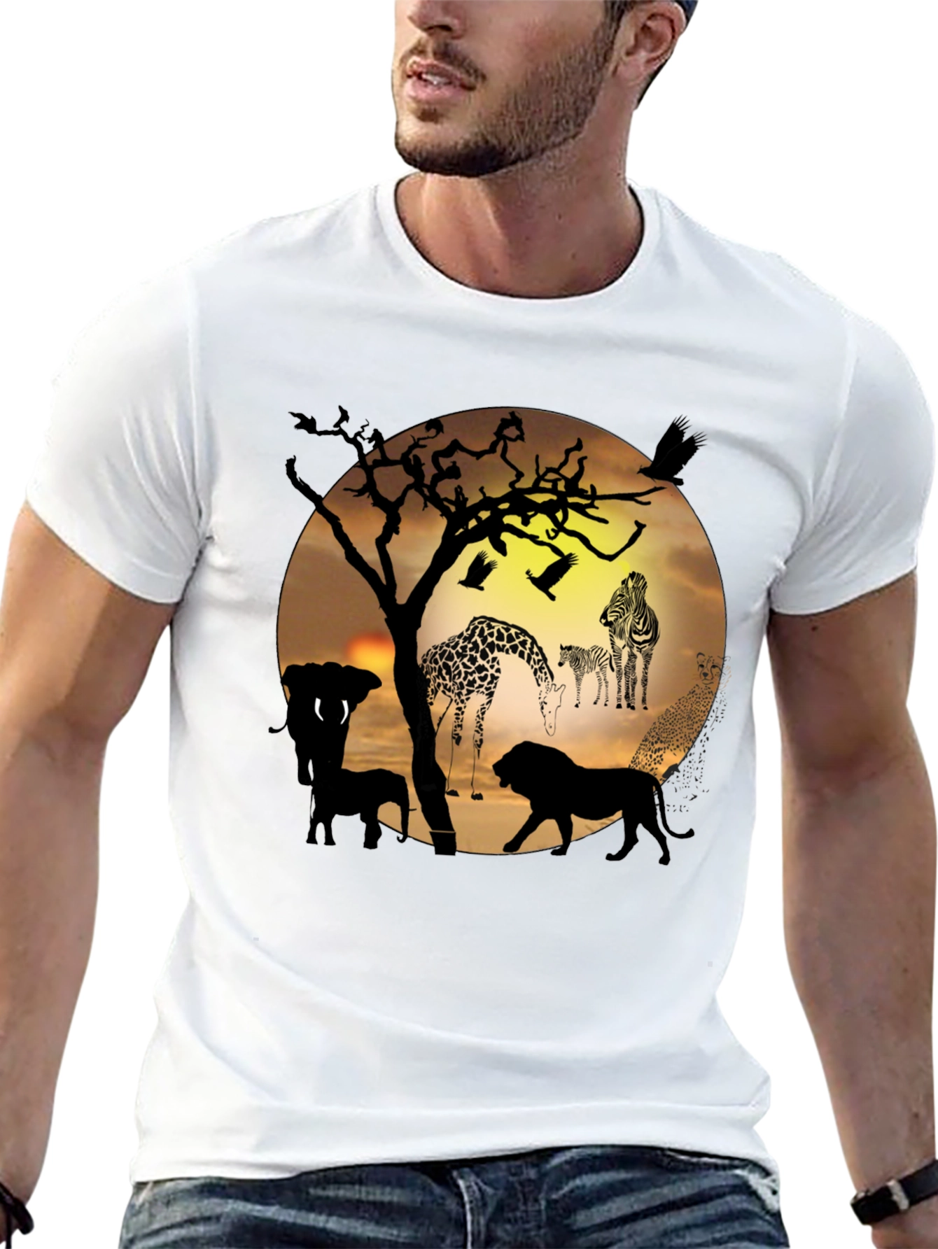 Savanna Silhouette Graphic Tee