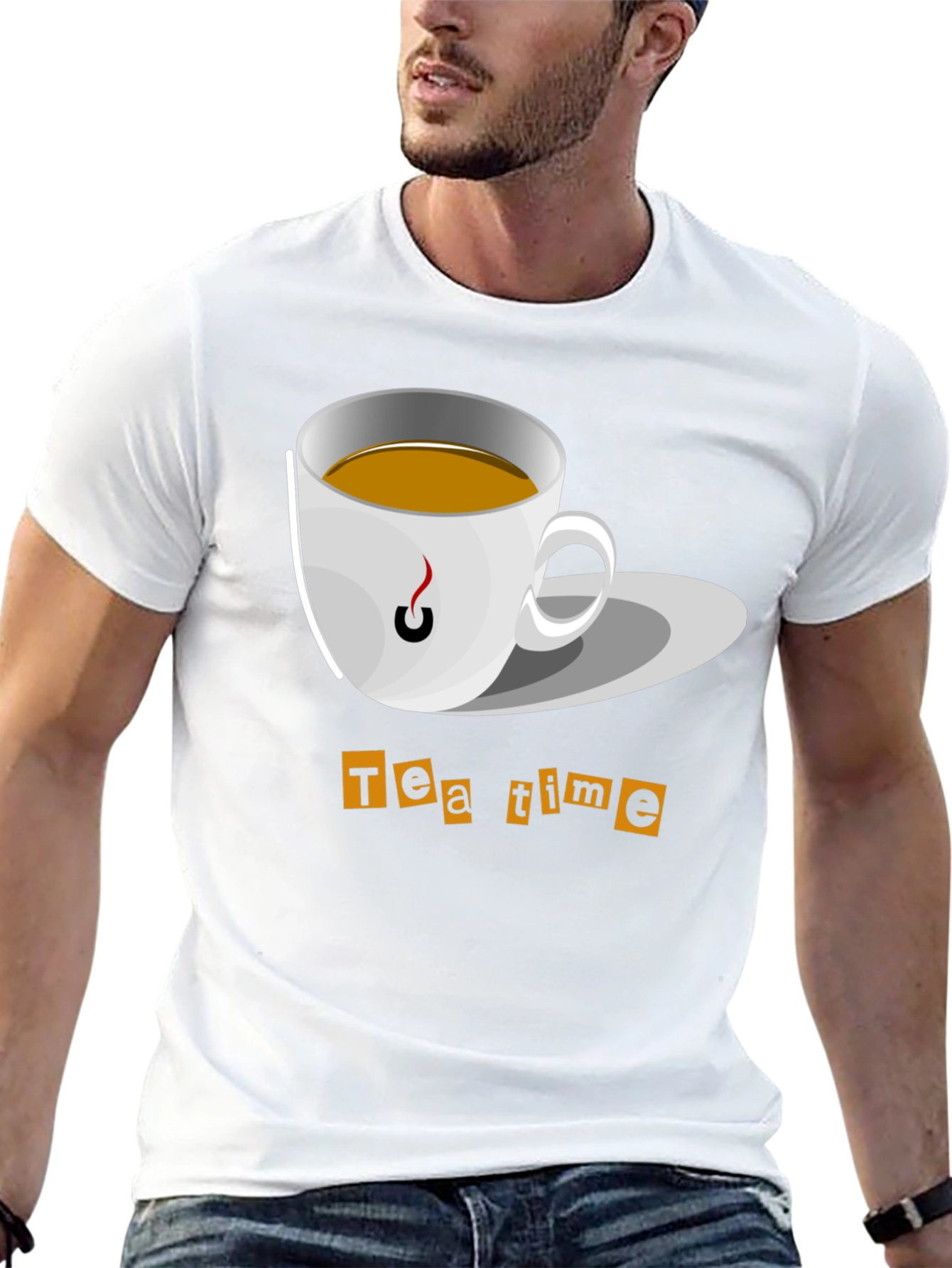 Tea Time Graphic T-Shirt