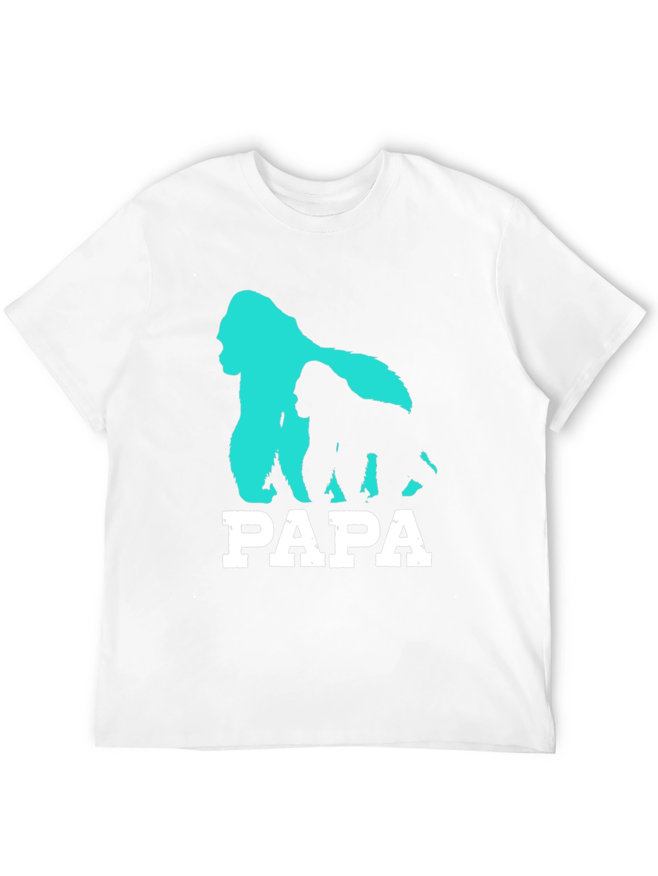 Papa Gorilla T-Shirt - Fathers Day Gift