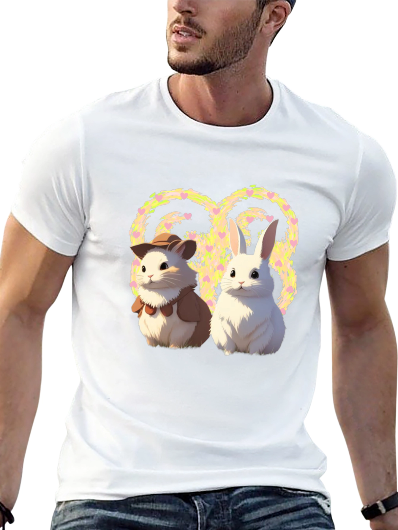 Cute Bunny Love T-Shirt
