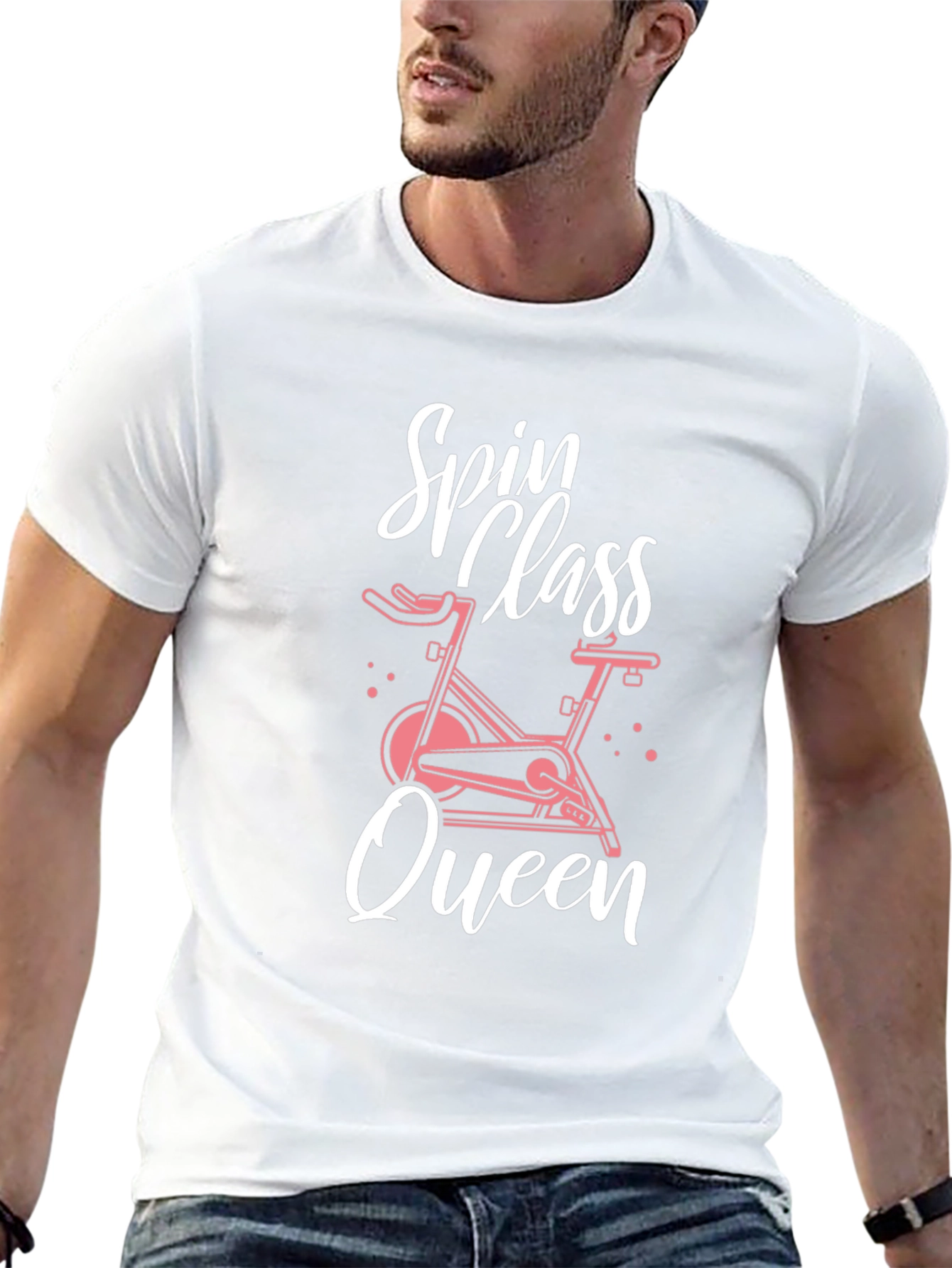 Spin Class Queen T-Shirt
