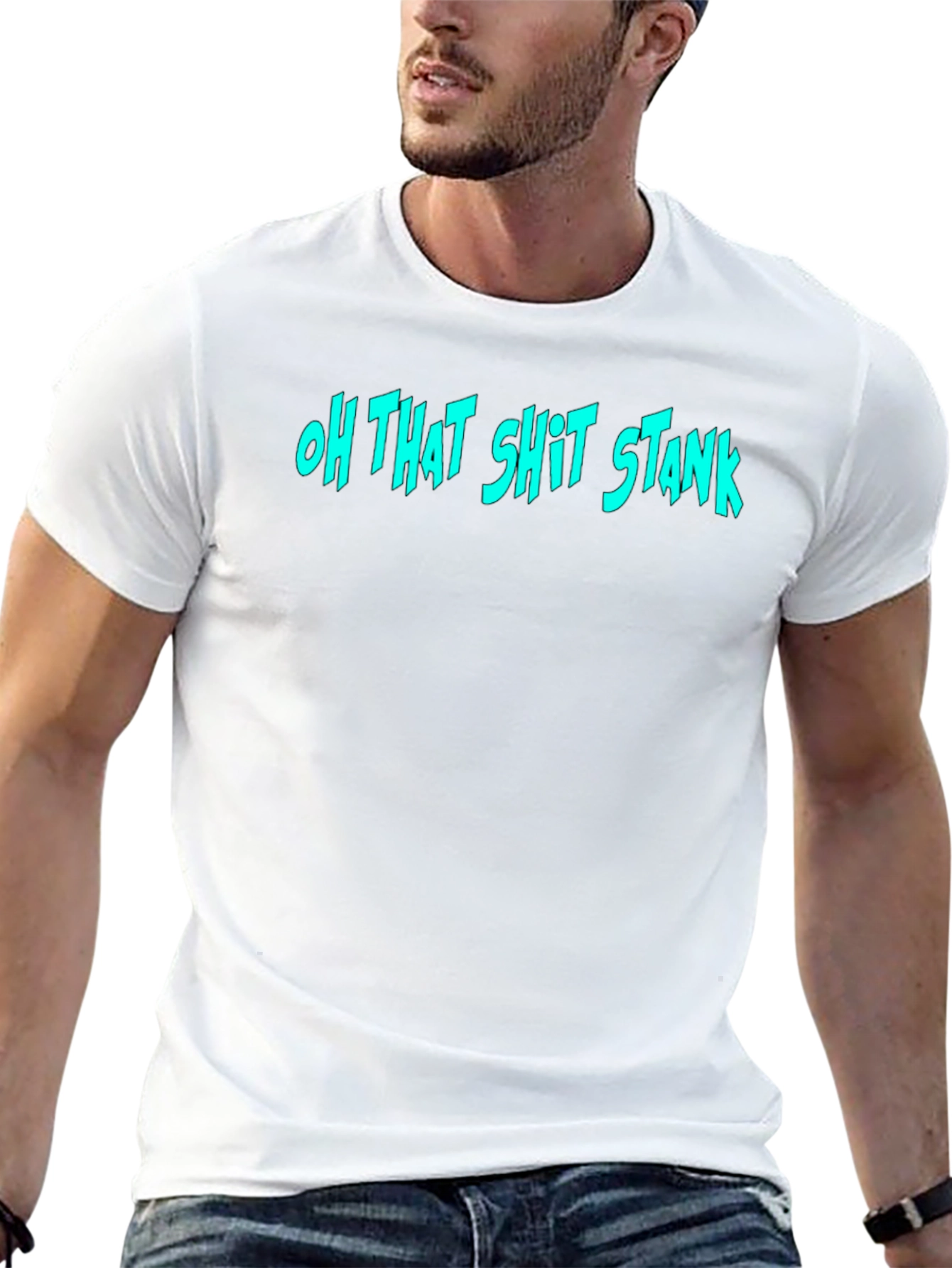 Oh That Stank Black Graphic Tee
