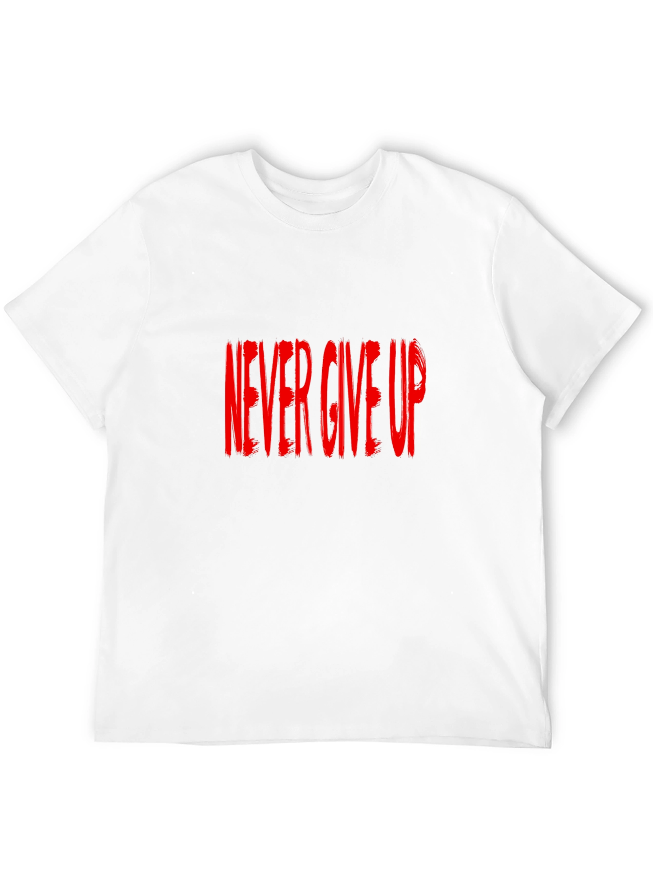 Motivational Never Give Up Graphic Tee
