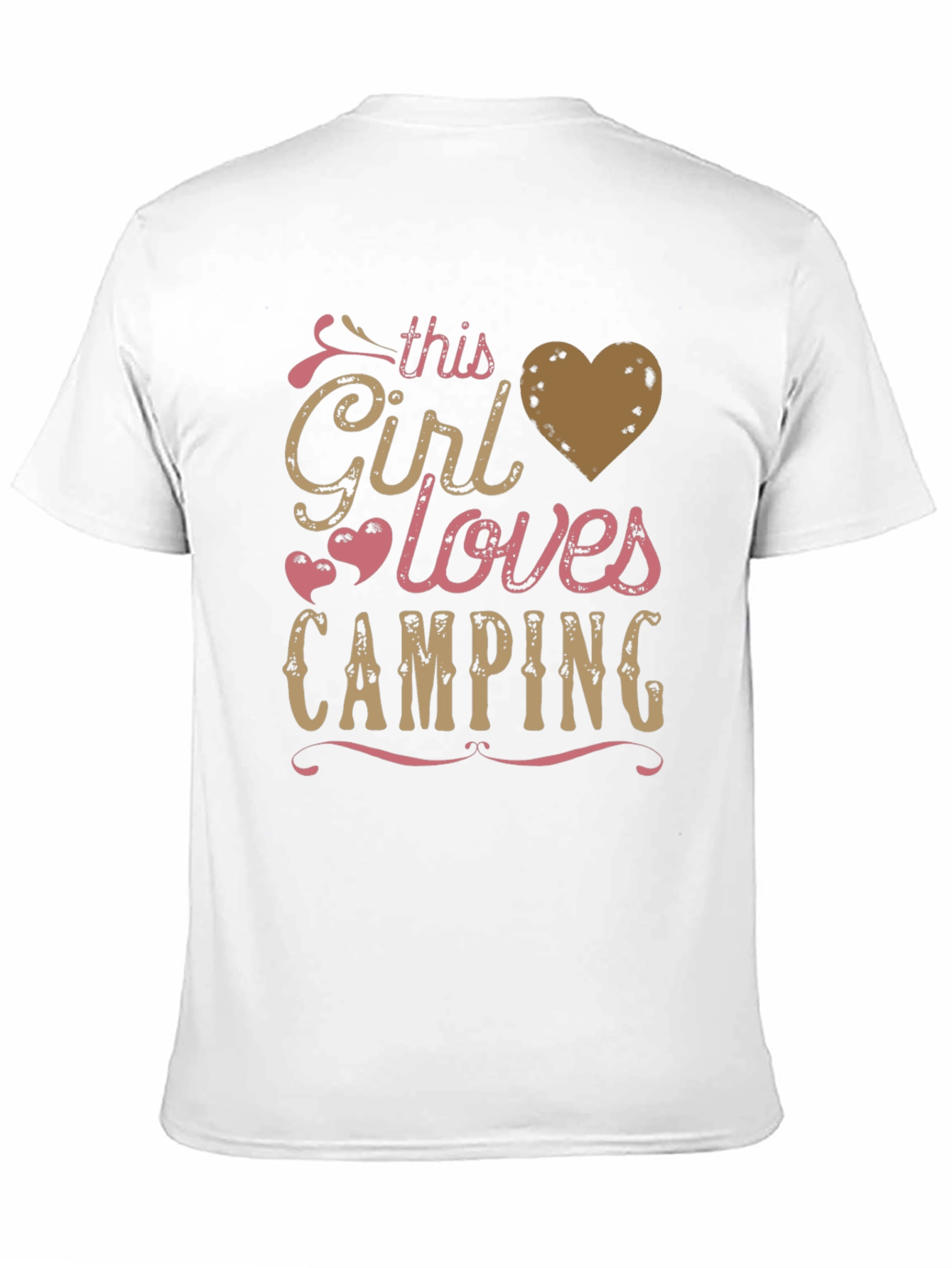 Camping Lover T-Shirt - This Girl Loves Camping