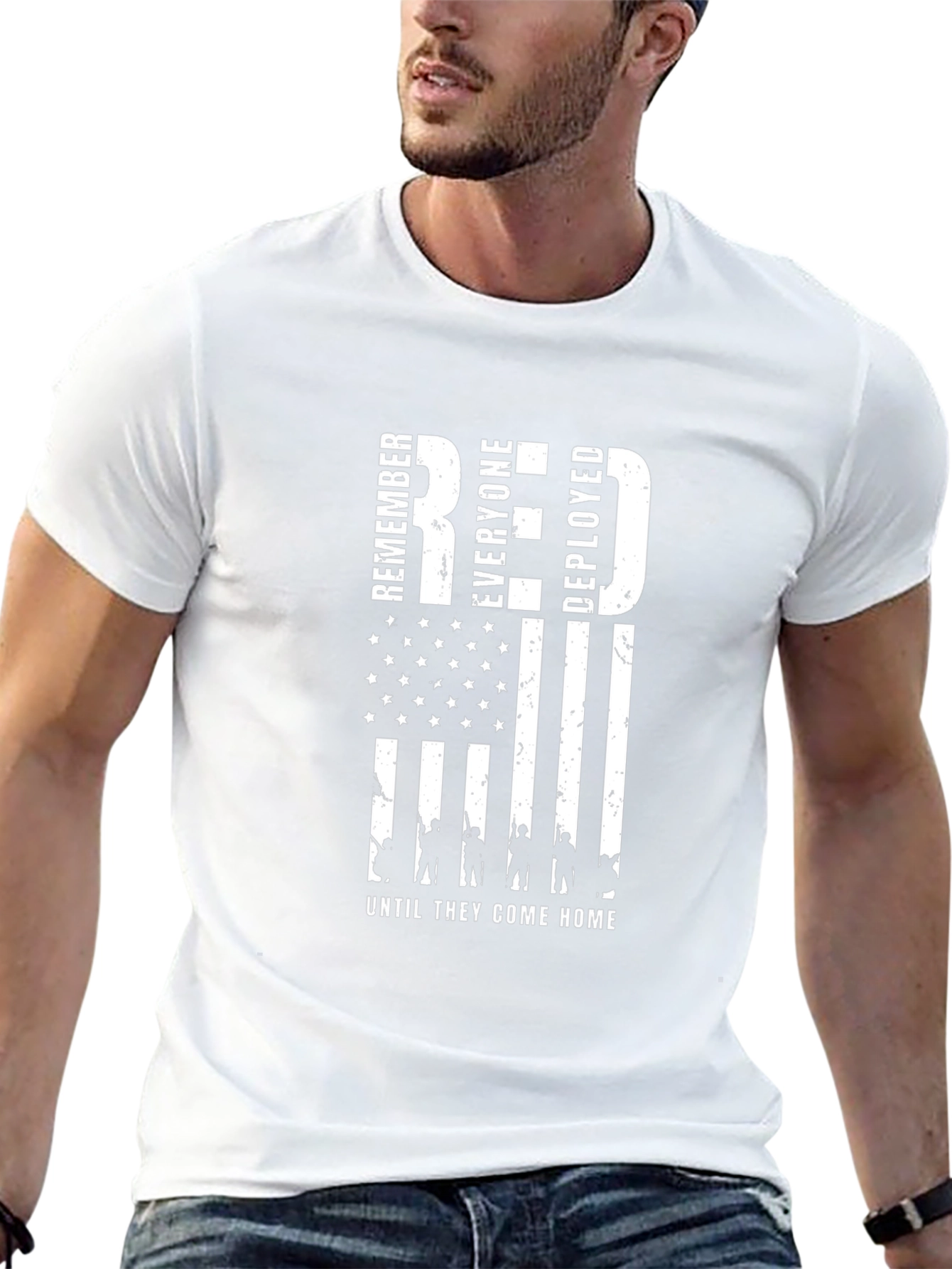 Remember Everyone Deployed (RED) Graphic T-Shirt