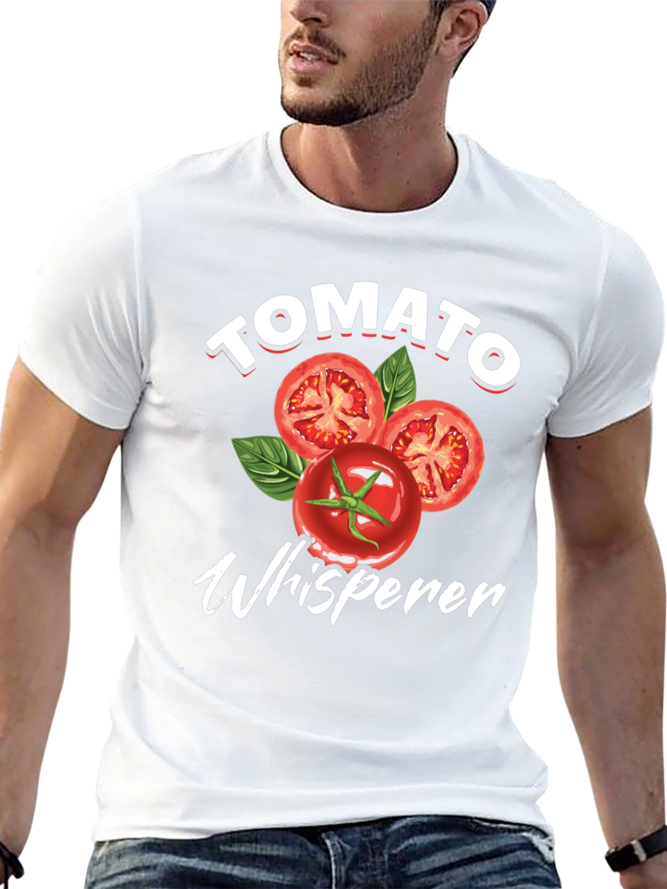 Tomato Whisperer T-Shirt - Black Cotton Blend