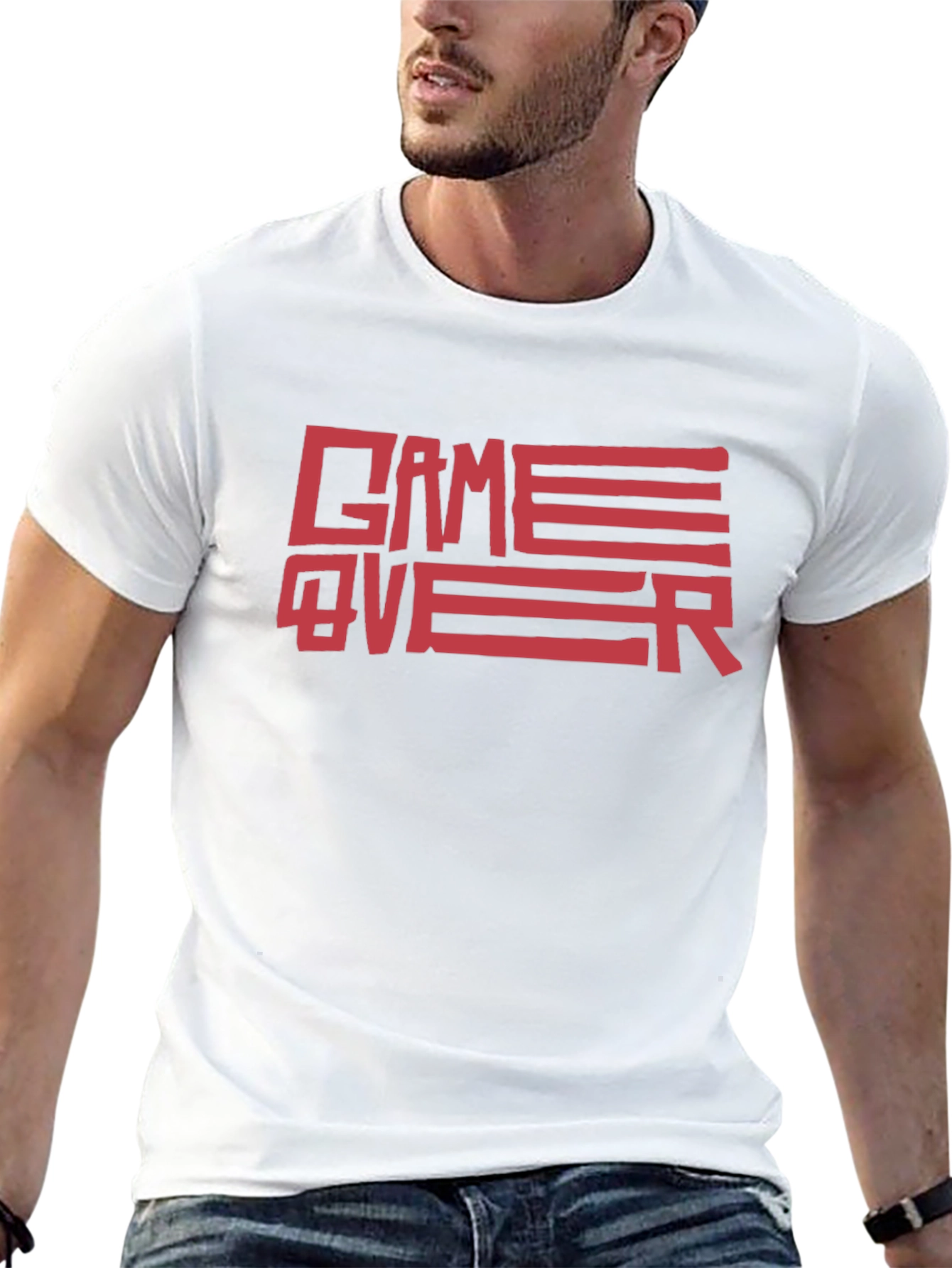 Game Over Graphic Tee - Classic Gamer Style