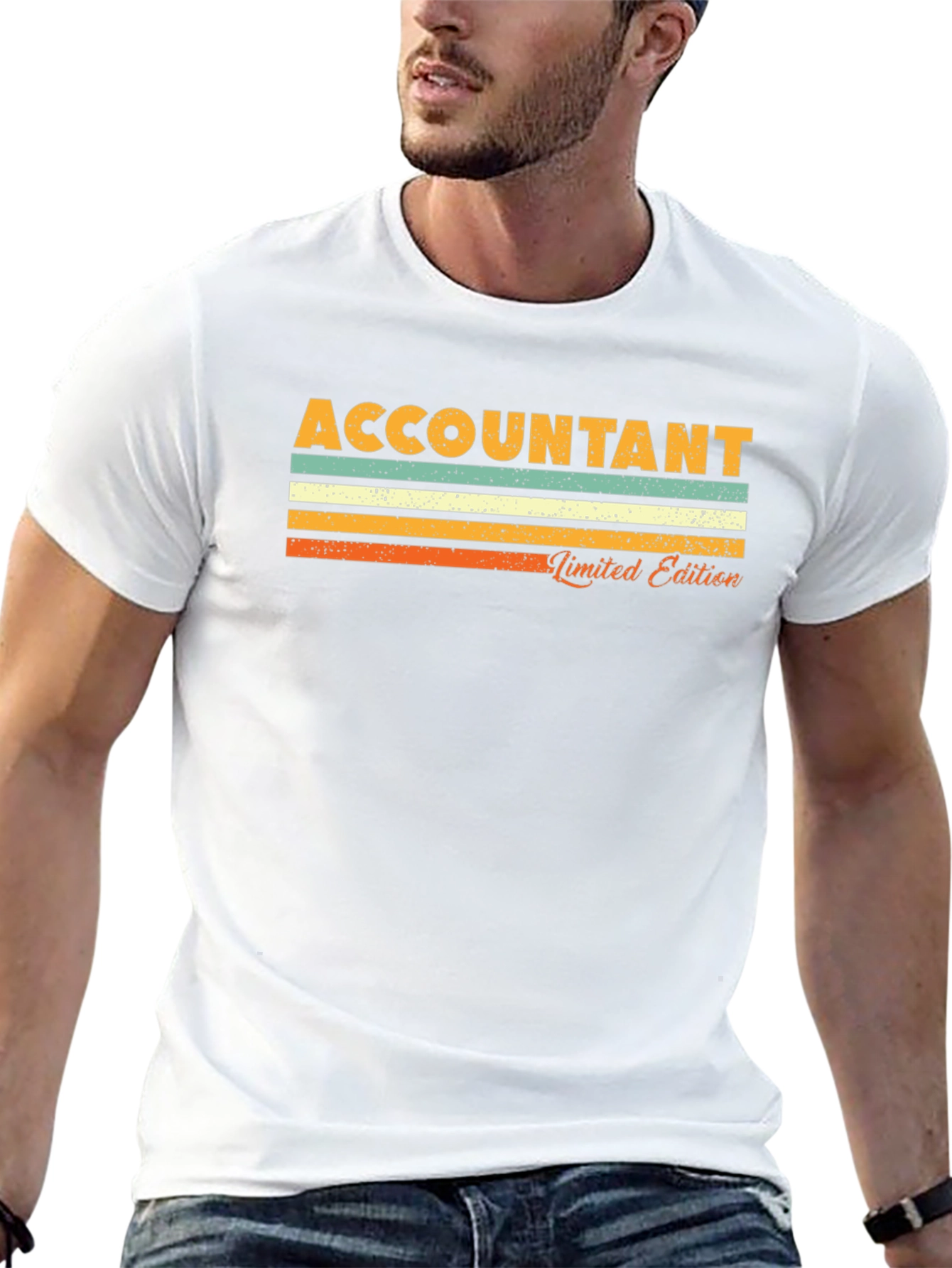 Accountant Limited Edition Retro T-Shirt
