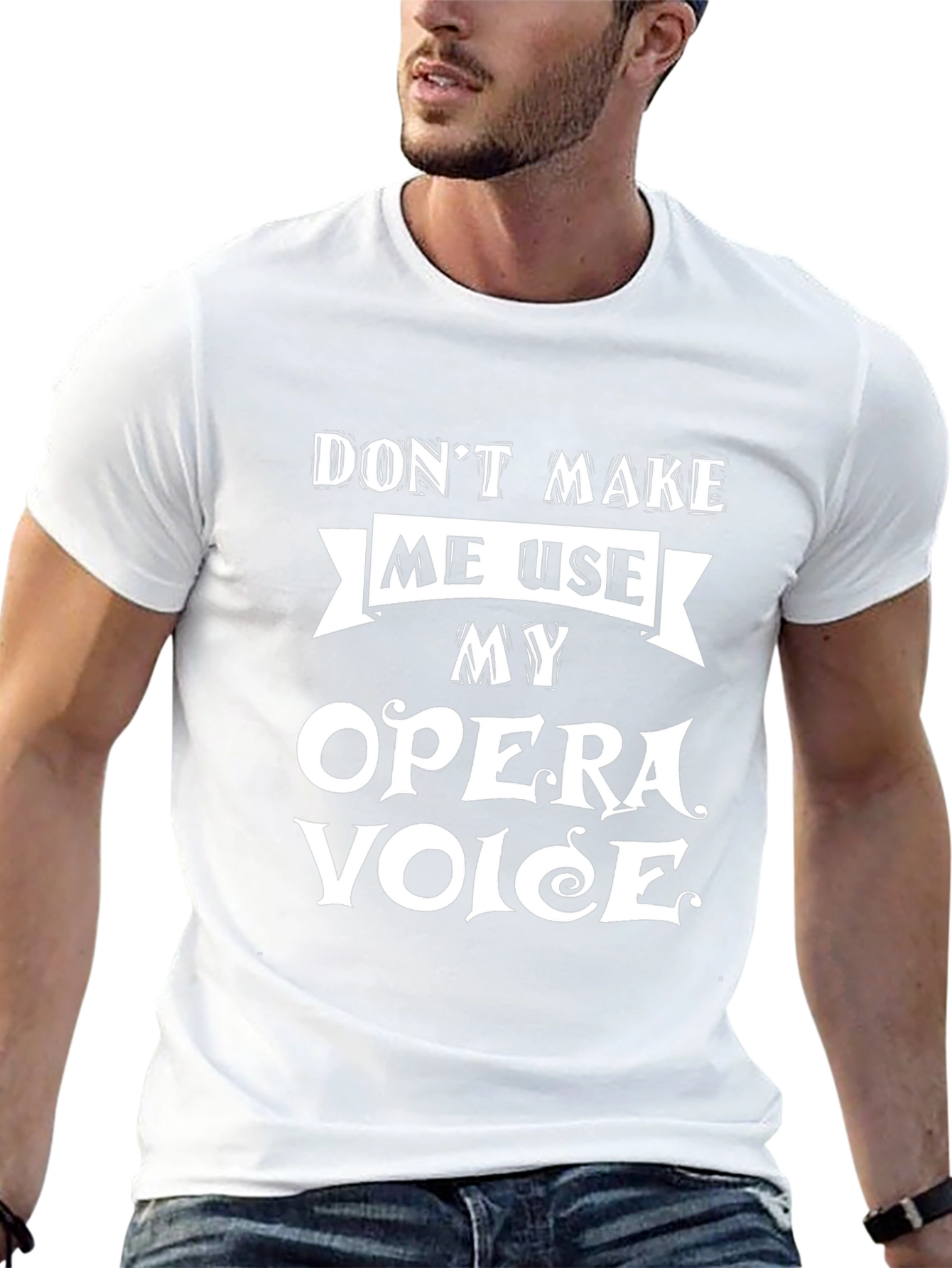 Opera Voice Threat T-Shirt Funny Music Tee