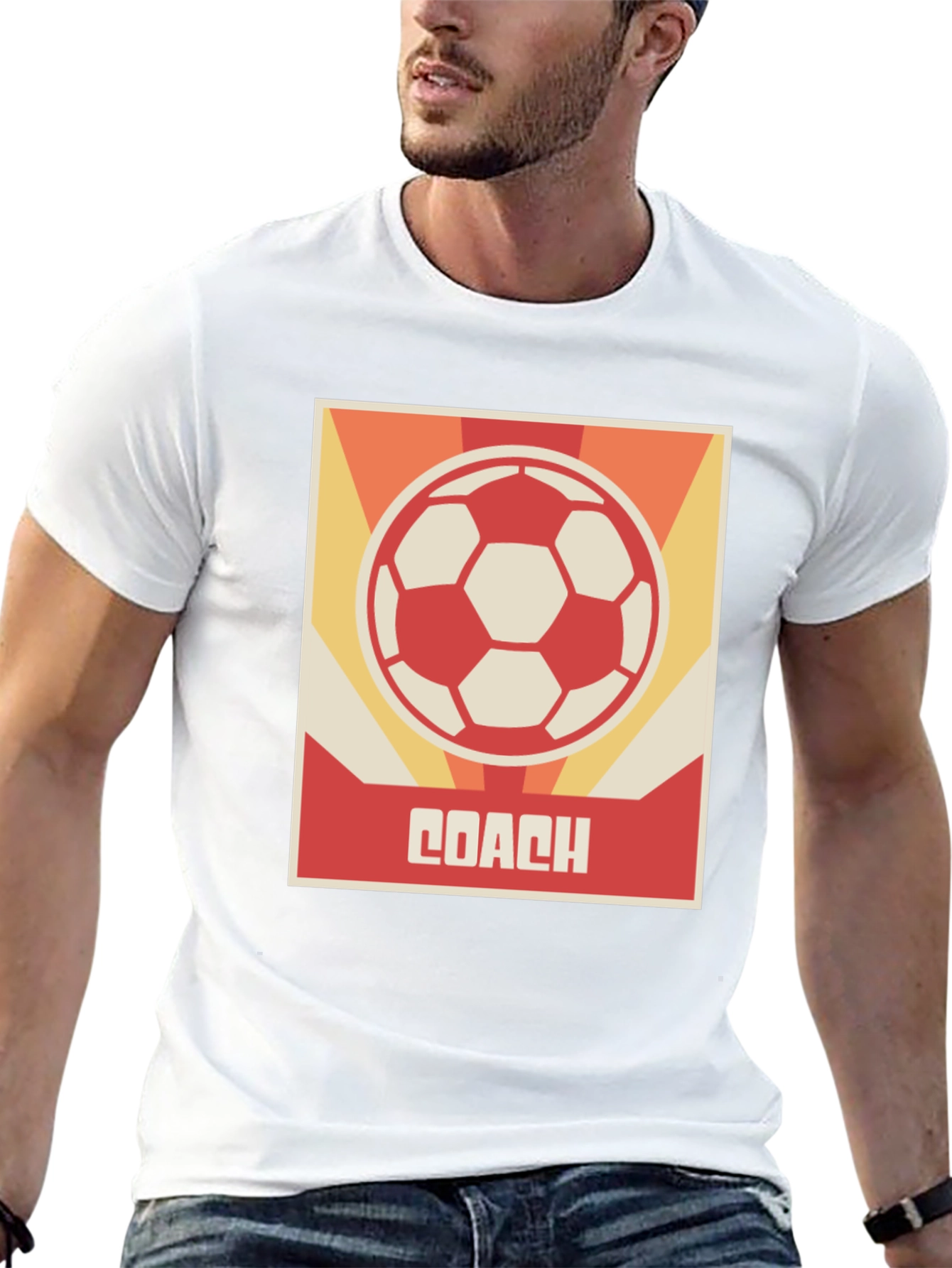 Soccer Coach Graphic T-Shirt