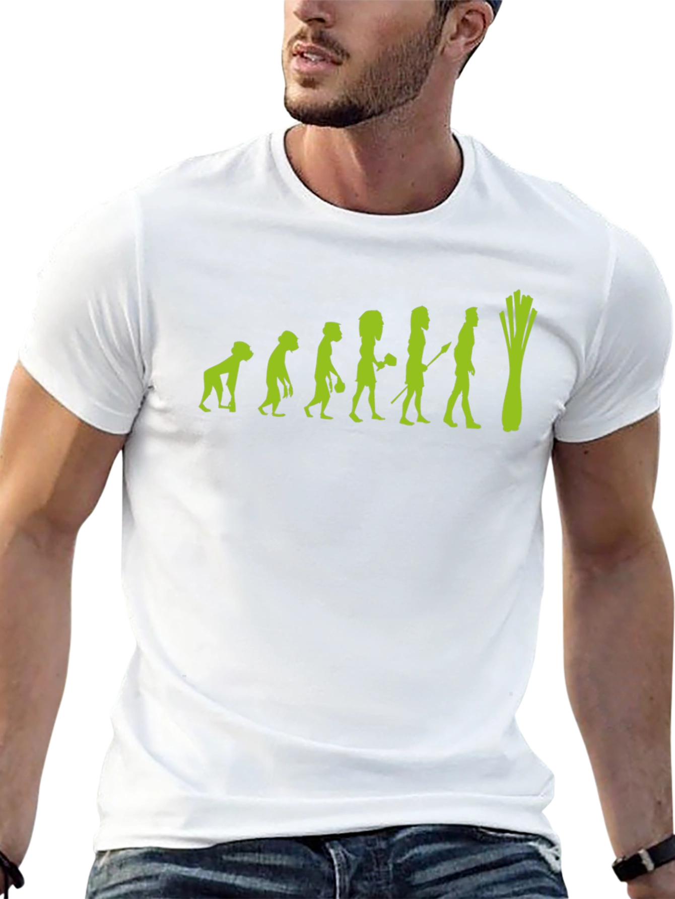 Evolution of Leek Funny T-Shirt